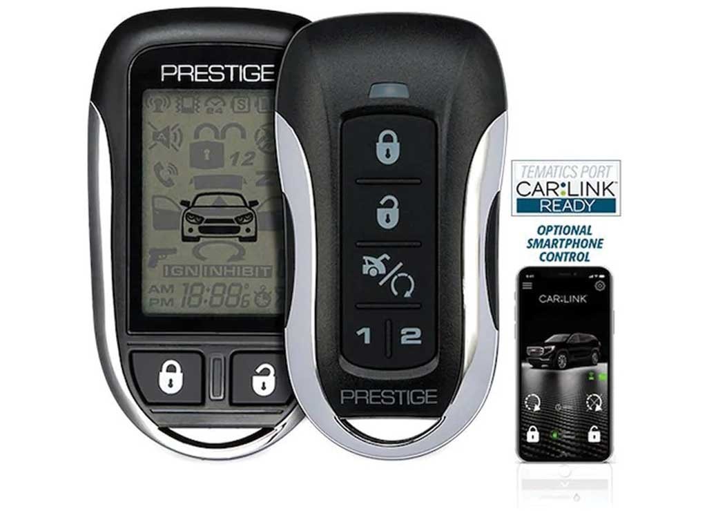 Prestige APS997Z 2-Way Remote Start & Security System Up to 1-Mile Range