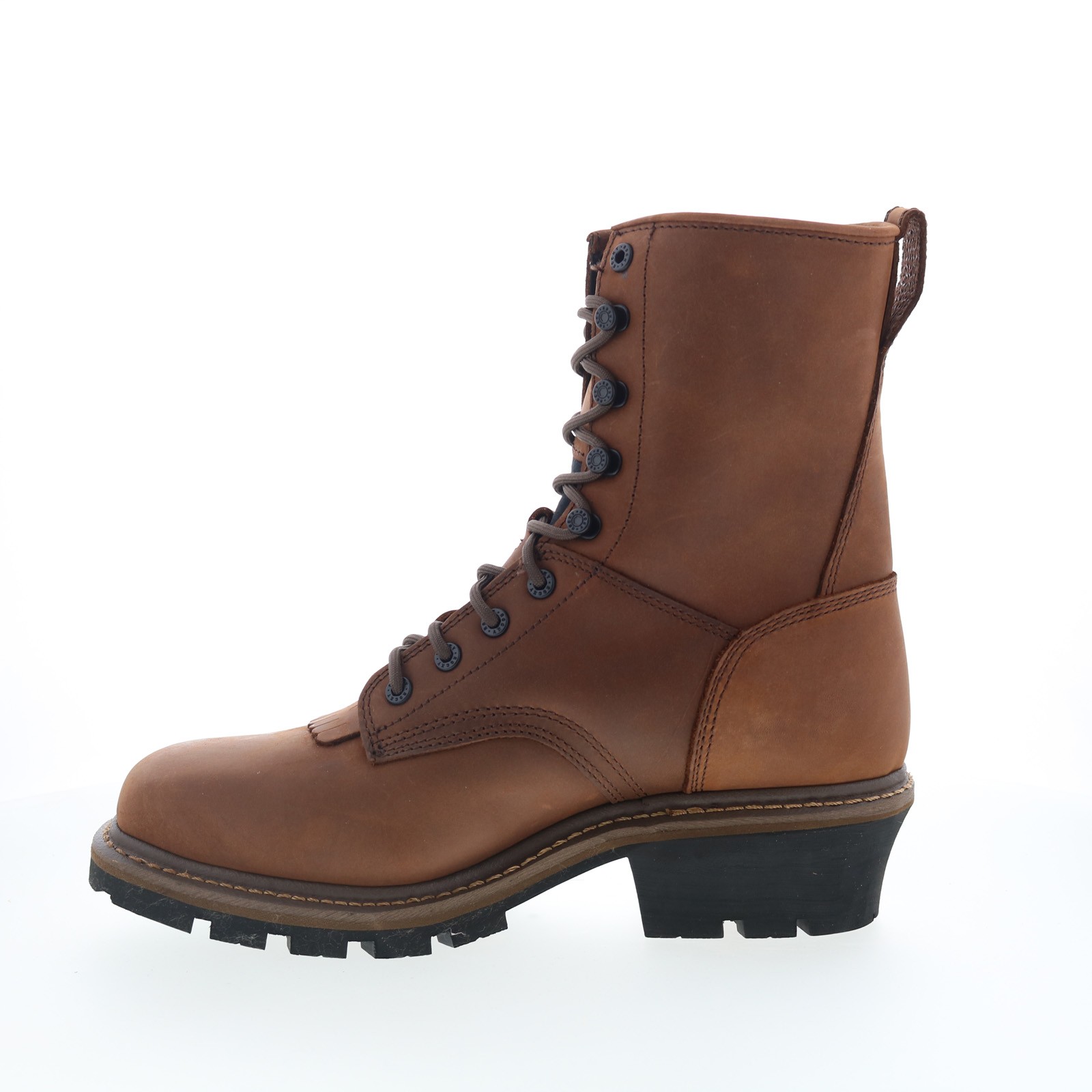 Rocky Square Toe Logger Composite Toe WP 9" Mens Brown Wide Work Boots