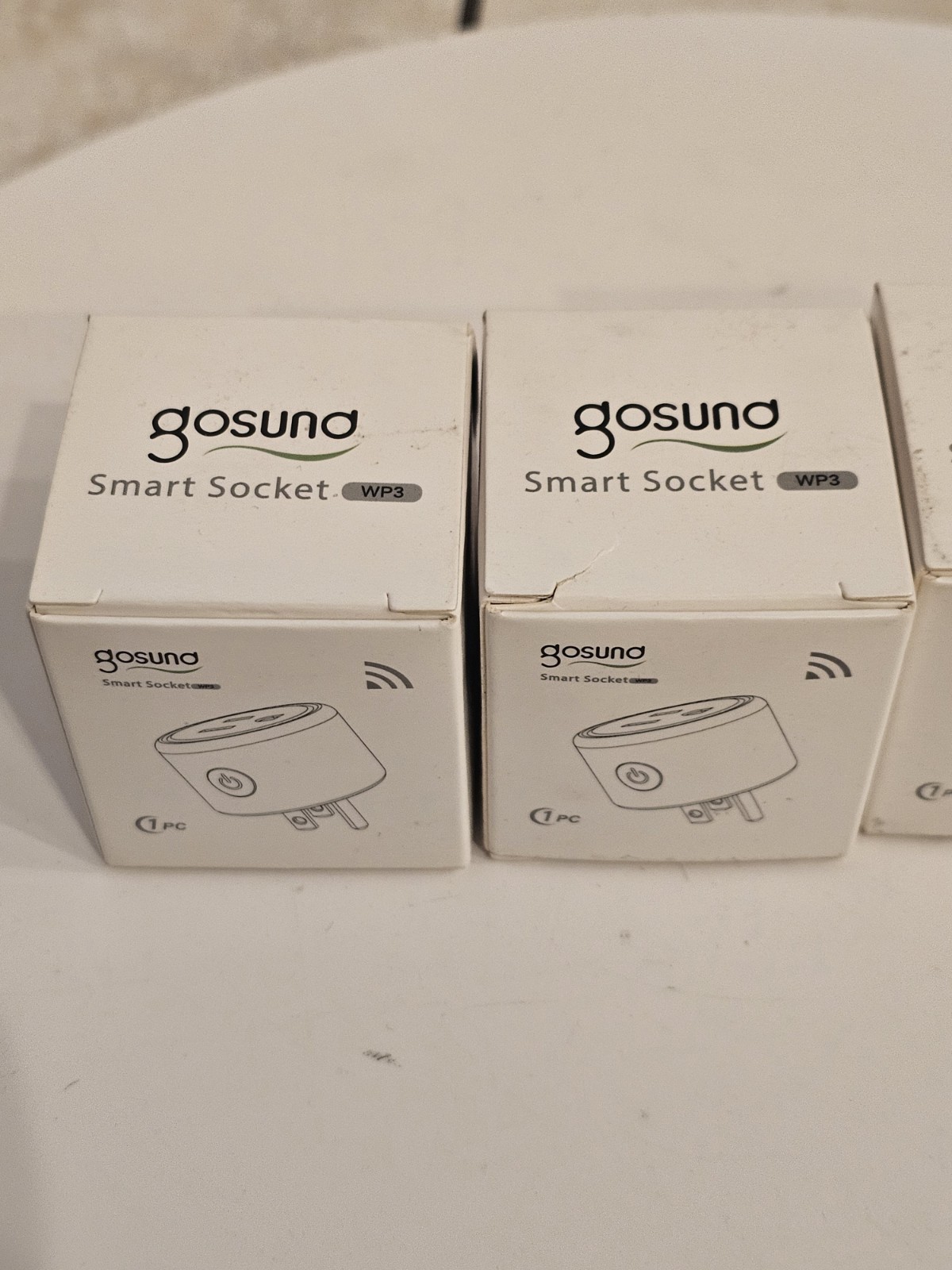 Open Box Gosung WP3 Smart Socket Pack of 4
