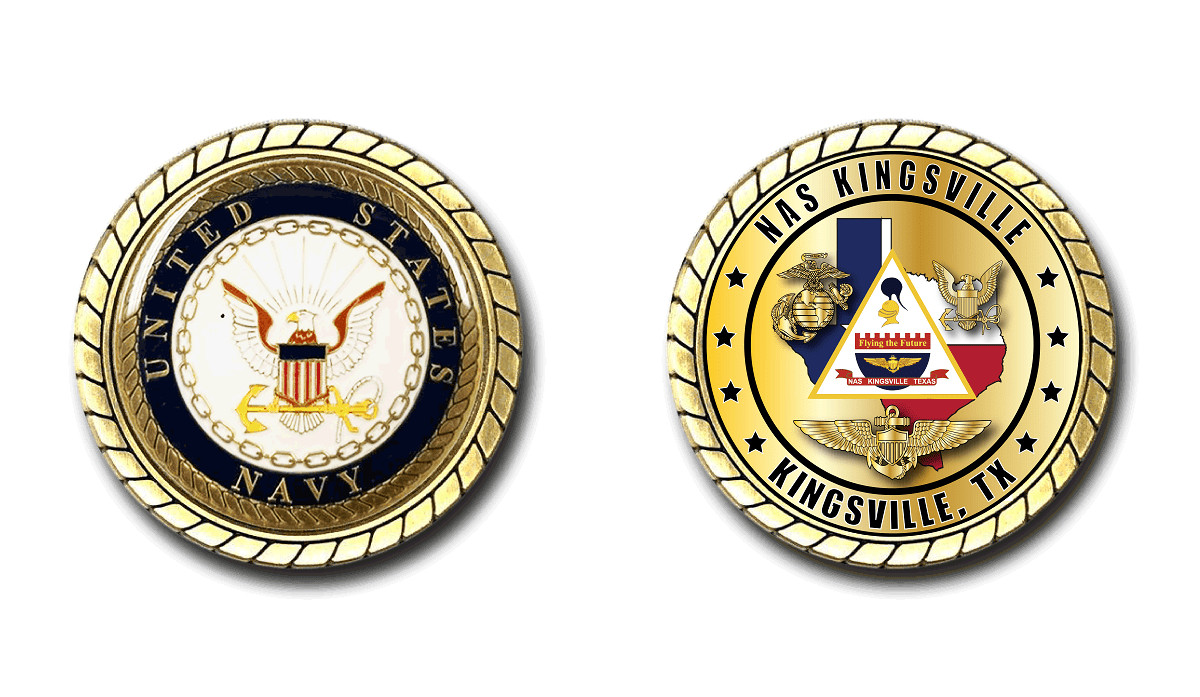 NAS Kingsville Challenge Coin US Navy Officially Licensed