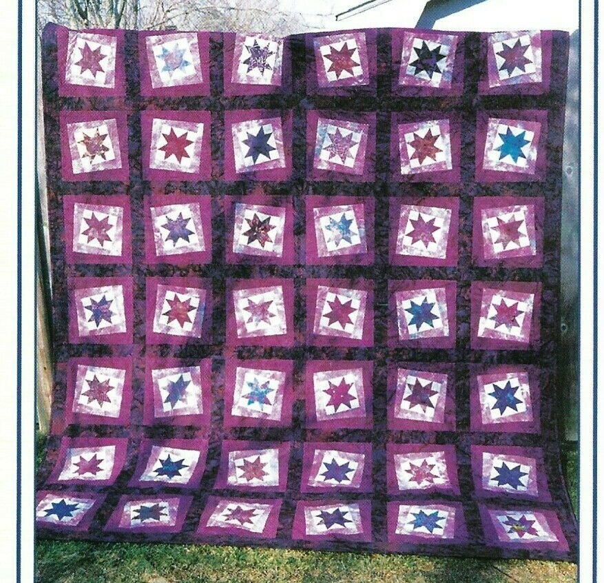 Kanesville Twist Quilt Pattern KQ33 - Kanesville Quilting Lap & Queen Sz Quilts