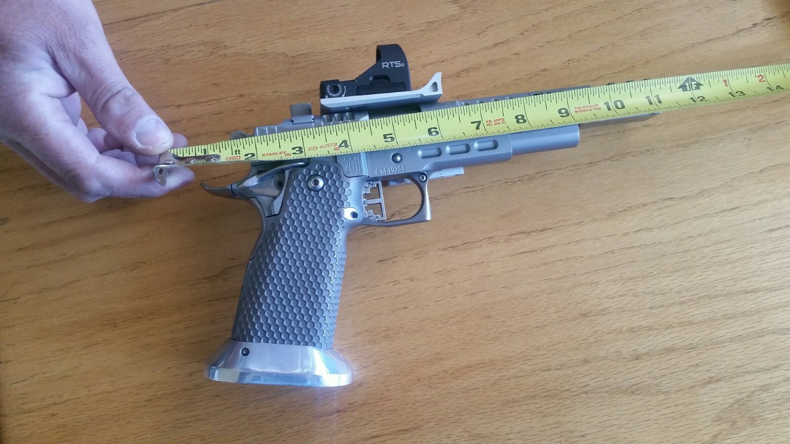 pistol scope mount for C-More RTS2 scopes