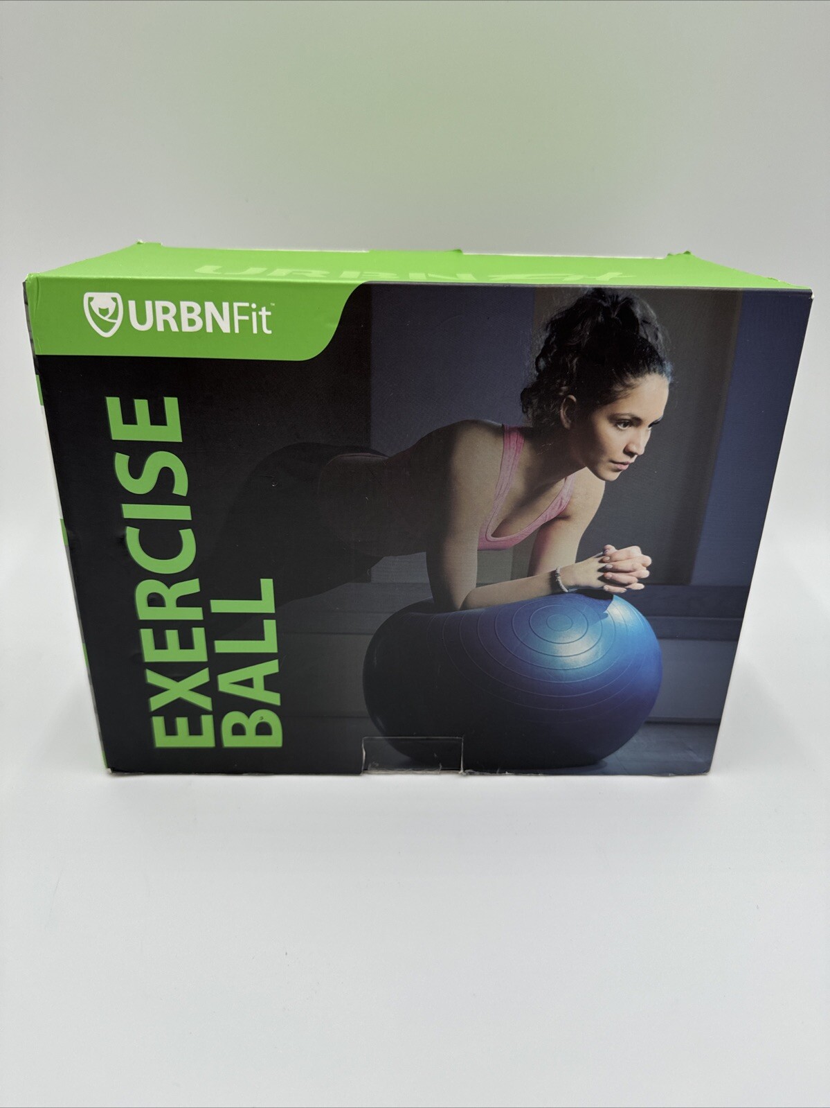 Red UrbnFit Exercise Ball For Yoga-CrossFit-Pilates-Core & More-New