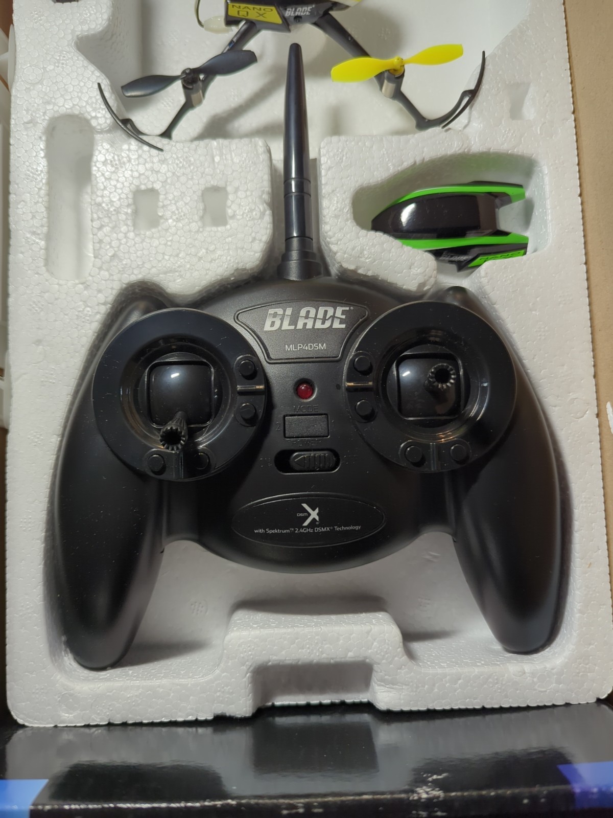 Blade Nano QX - 18gm Quadcopter RTF Drone UNTESTED AS IS