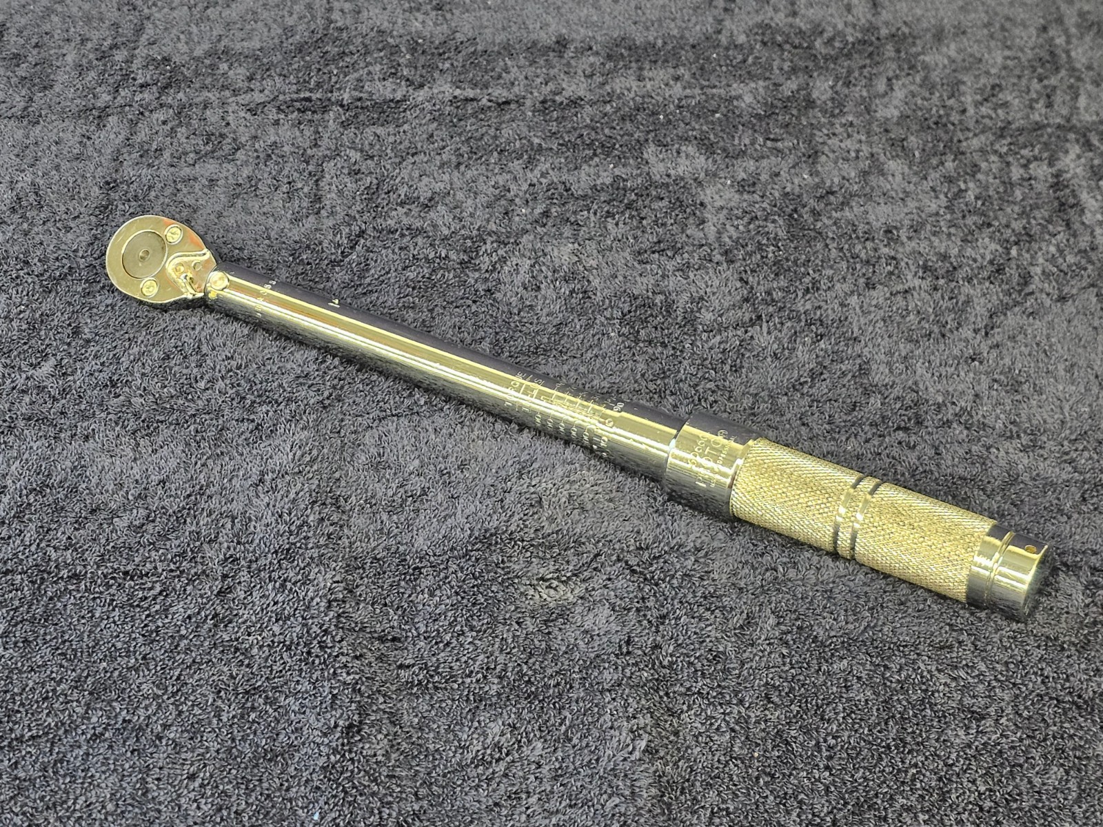 Proto Reversable Ratcheting Torque Wrench 3/8" Drive 100 1000 in/lbs 6066C USA