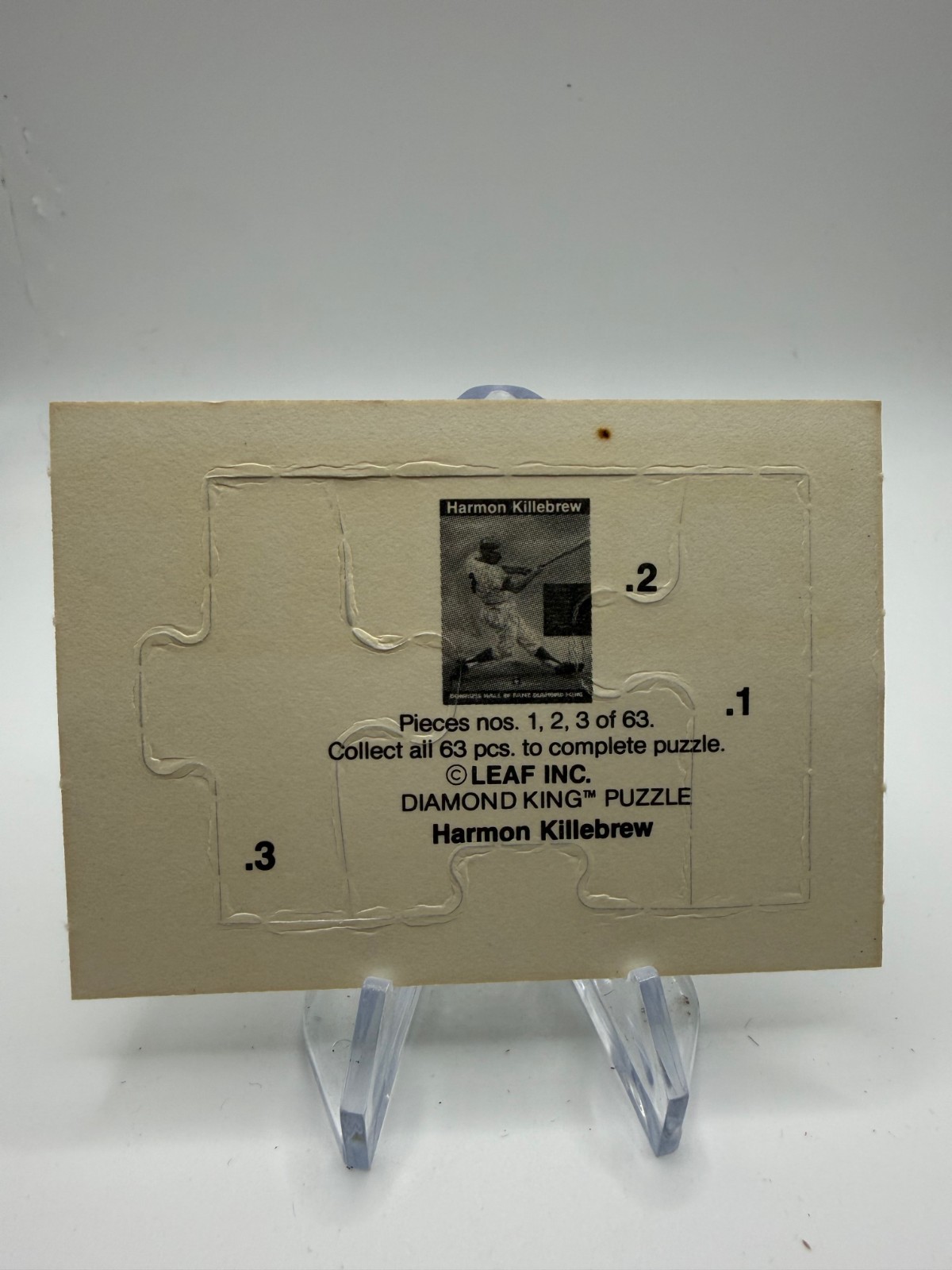 1991 Leaf - Harmon Killebrew Puzzle - Complete Yours - You Pick