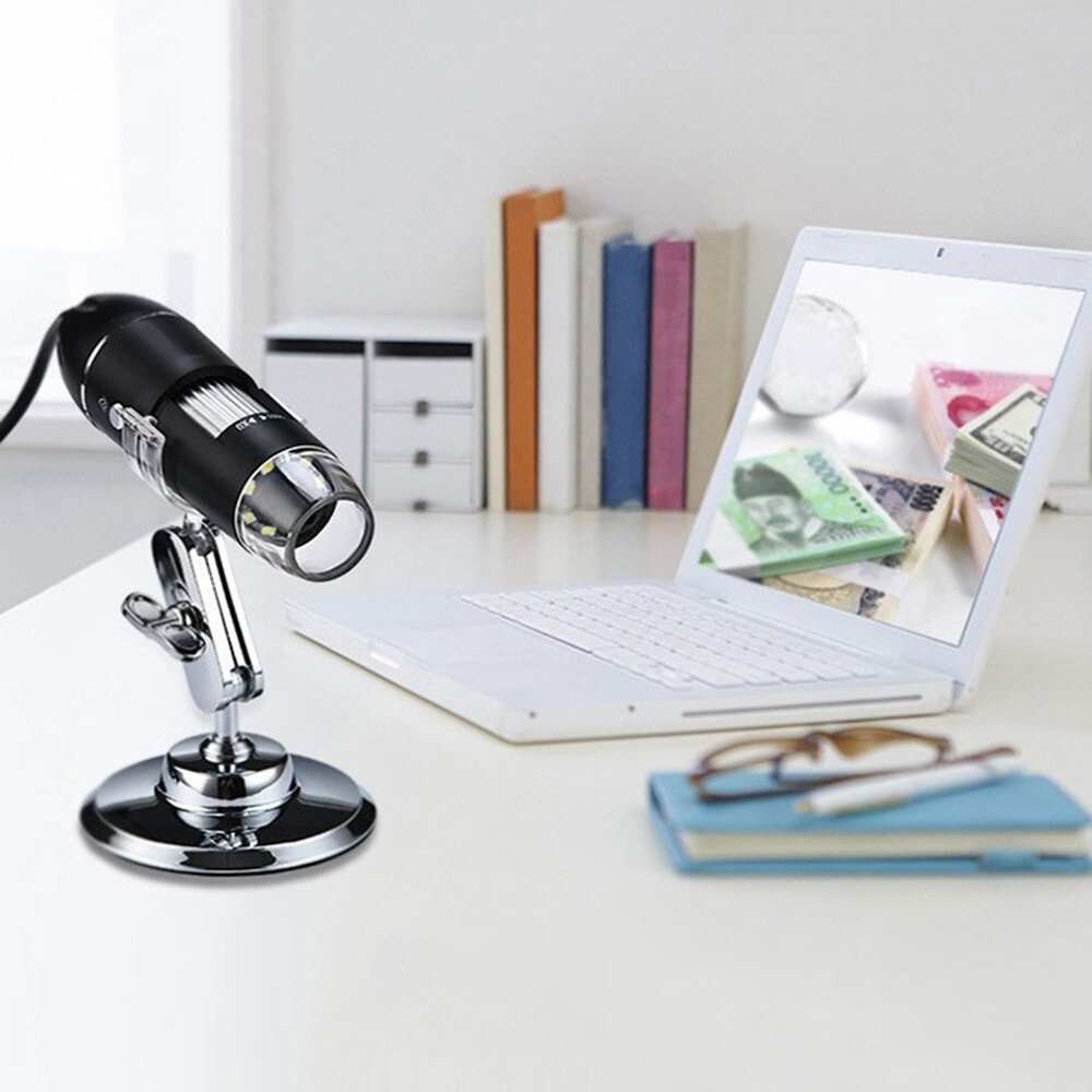 1600X Focus Microscope 3in1 HD Digital Microscope Electron USB Microscope