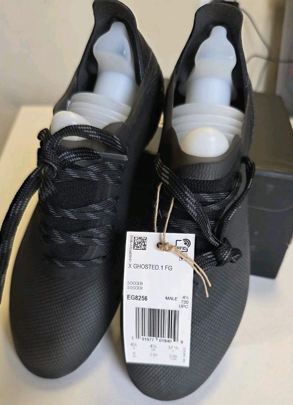 Adidas X Ghosted .1 FG SZ 5 Cleats For Soccer Or Football, Brand New With Box