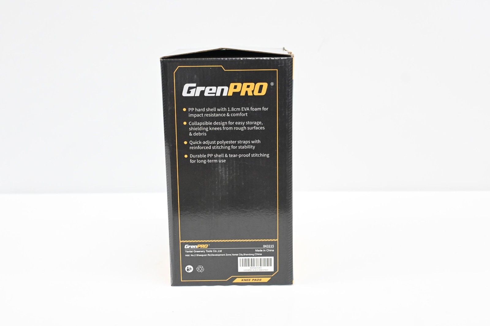 GrenPRO Professional Knee Pads designed for heavy-duty work.