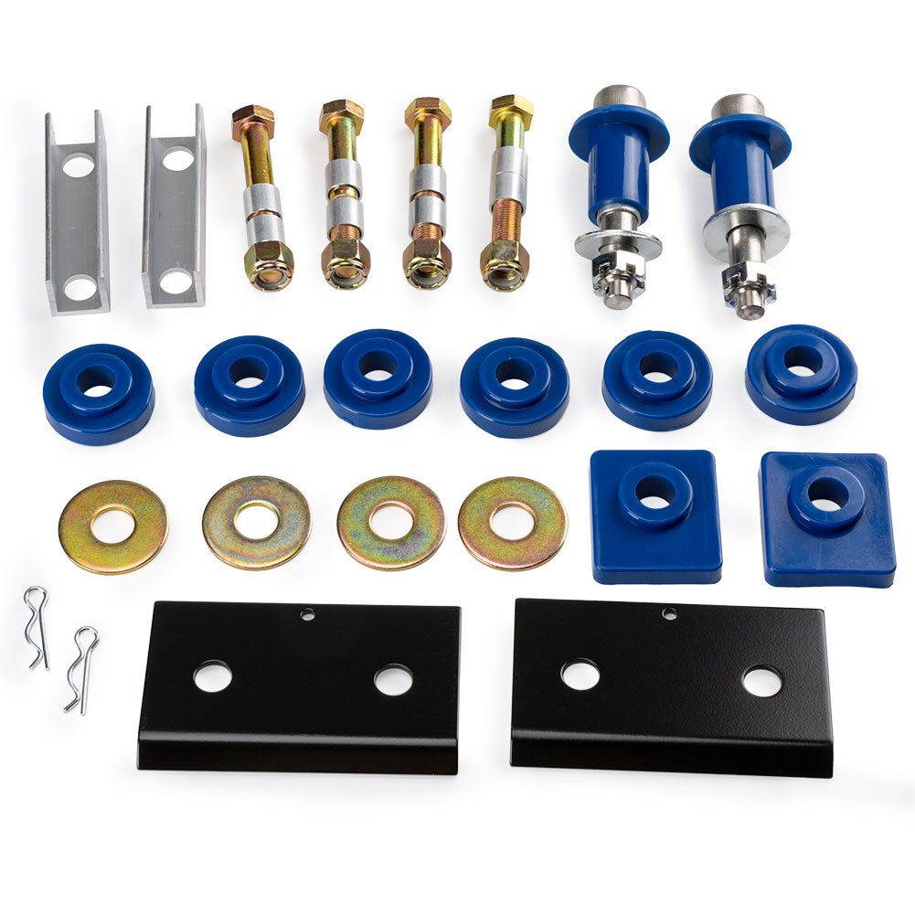 Engine Hood Hinge Pivot Bushing & Mounting Bolt Set Kits For Peterbilt 378 379