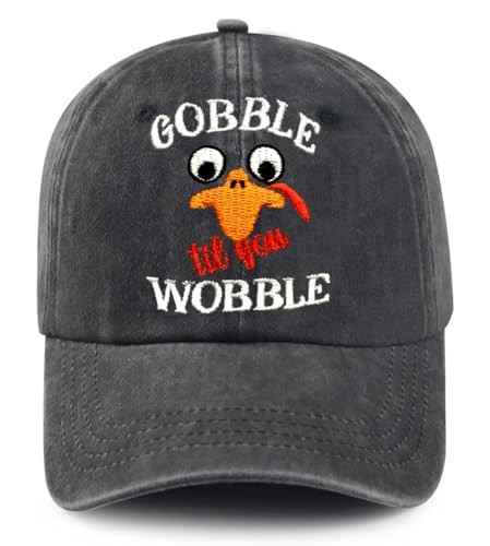 Christmas Hats for Men Women, Santa Believe Gifts, 3D Santa Thanksgiving Black