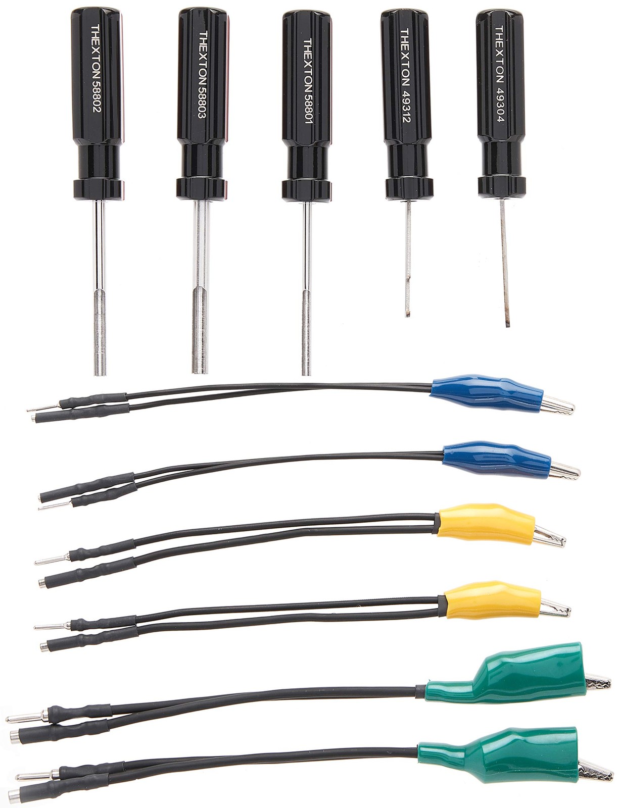 Thexton THX508 Deutsch Jumper Wire Test Kit Assorted