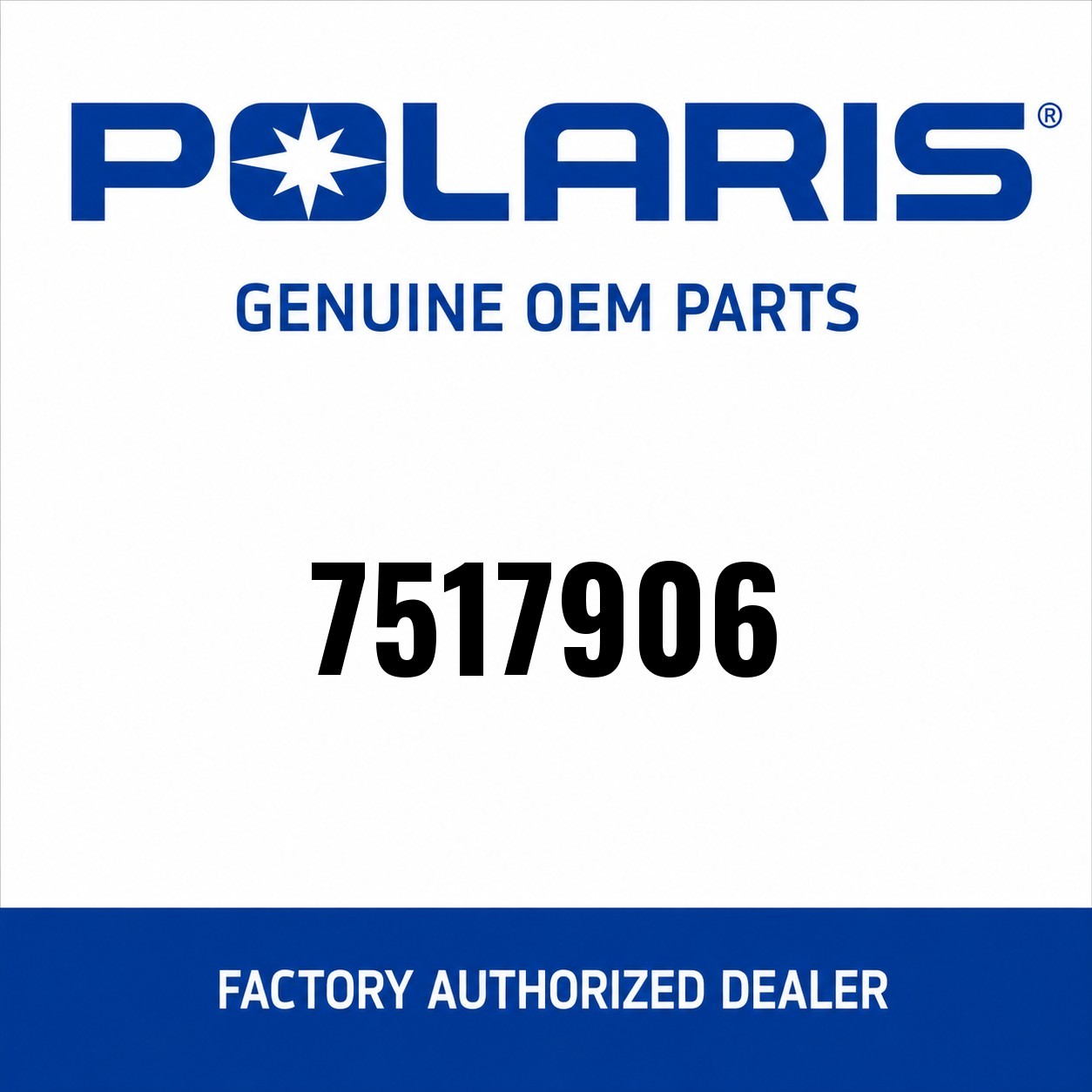 Polaris 7517906 Bolt OEM Hardware Fastener 2001-2005