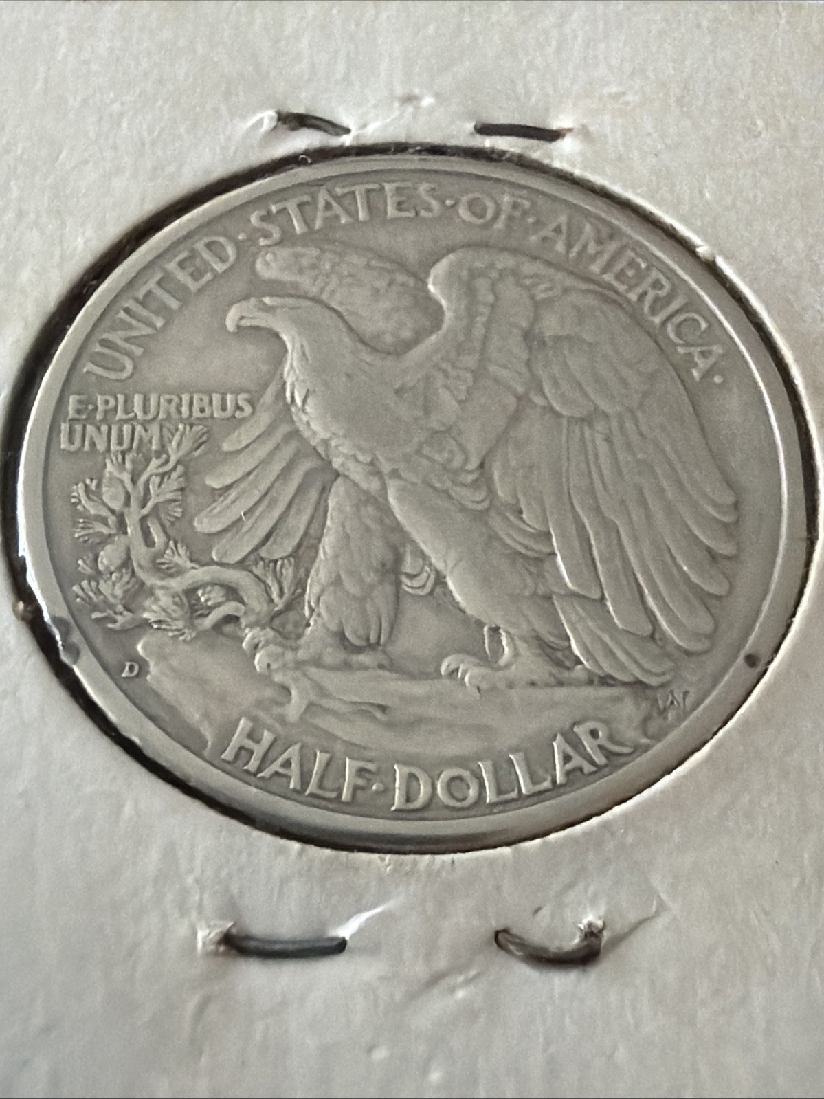 1942-D 50C Walking Liberty Half Dollar Uncirculated