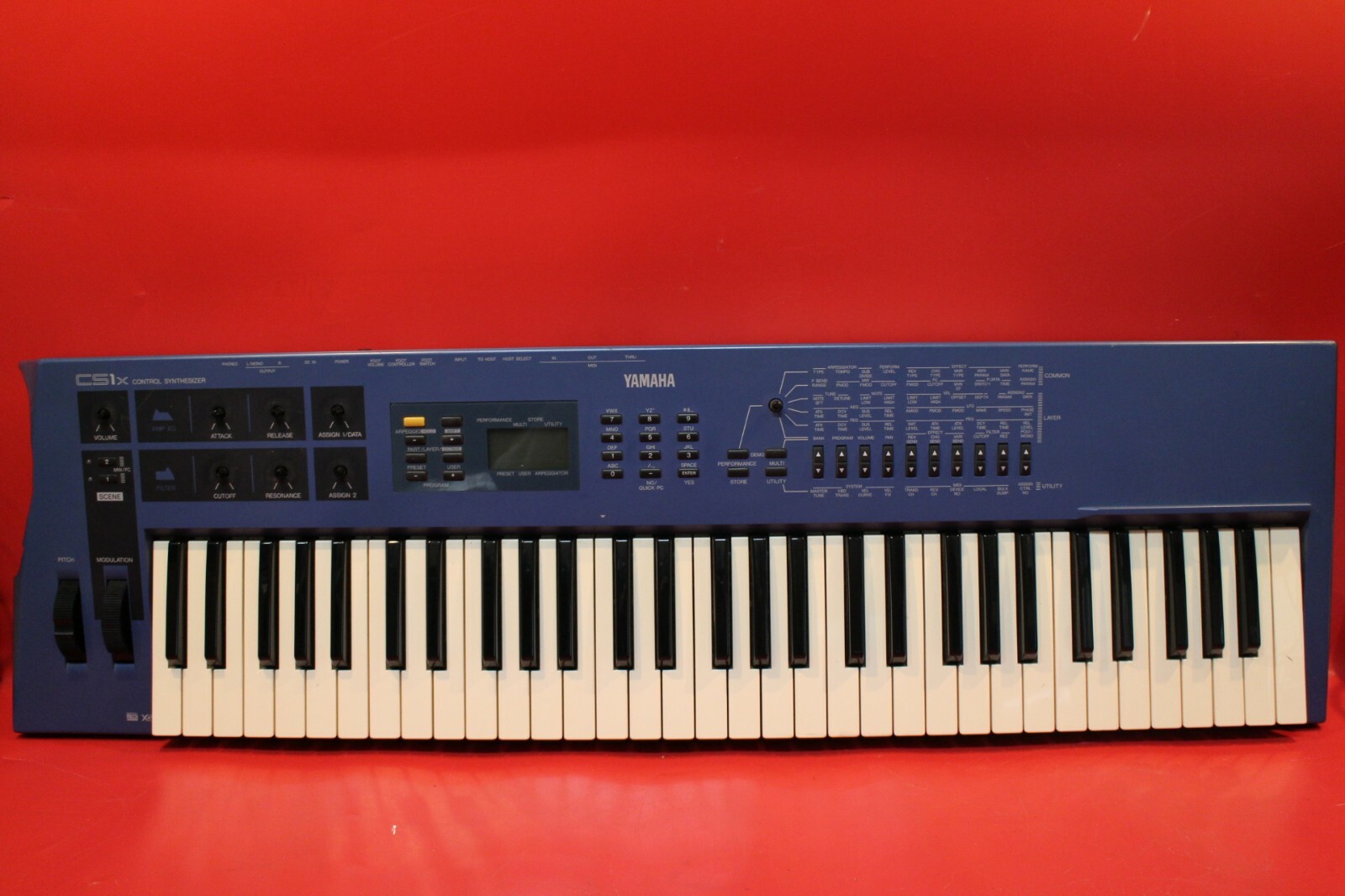 USED YAMAHA CS-1X Keyboard cs1x Vintage Synth Synthesizer   U2817 251216