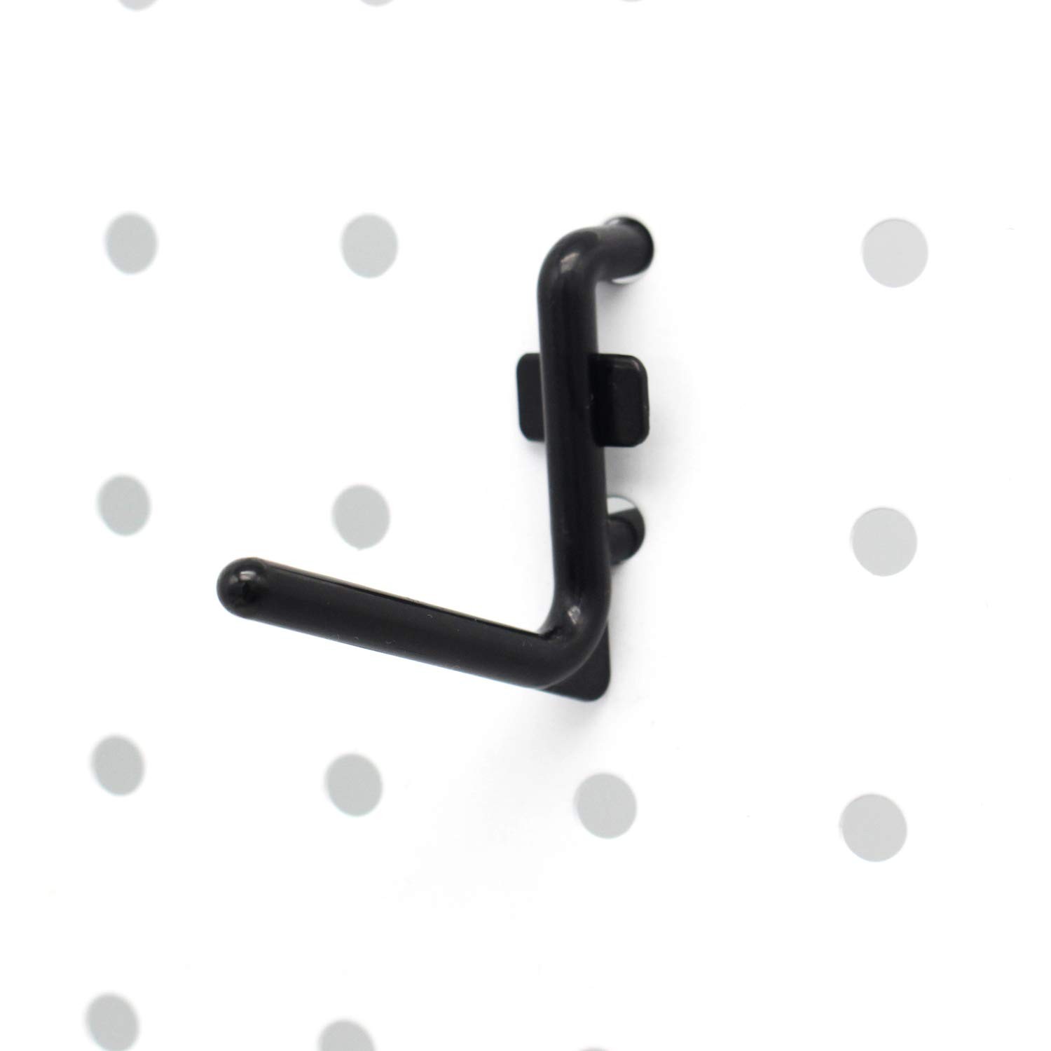 1.5 inch Pegboard Hooks Kit 100 pk L Style for Peg Board Assortment Tool Orga...