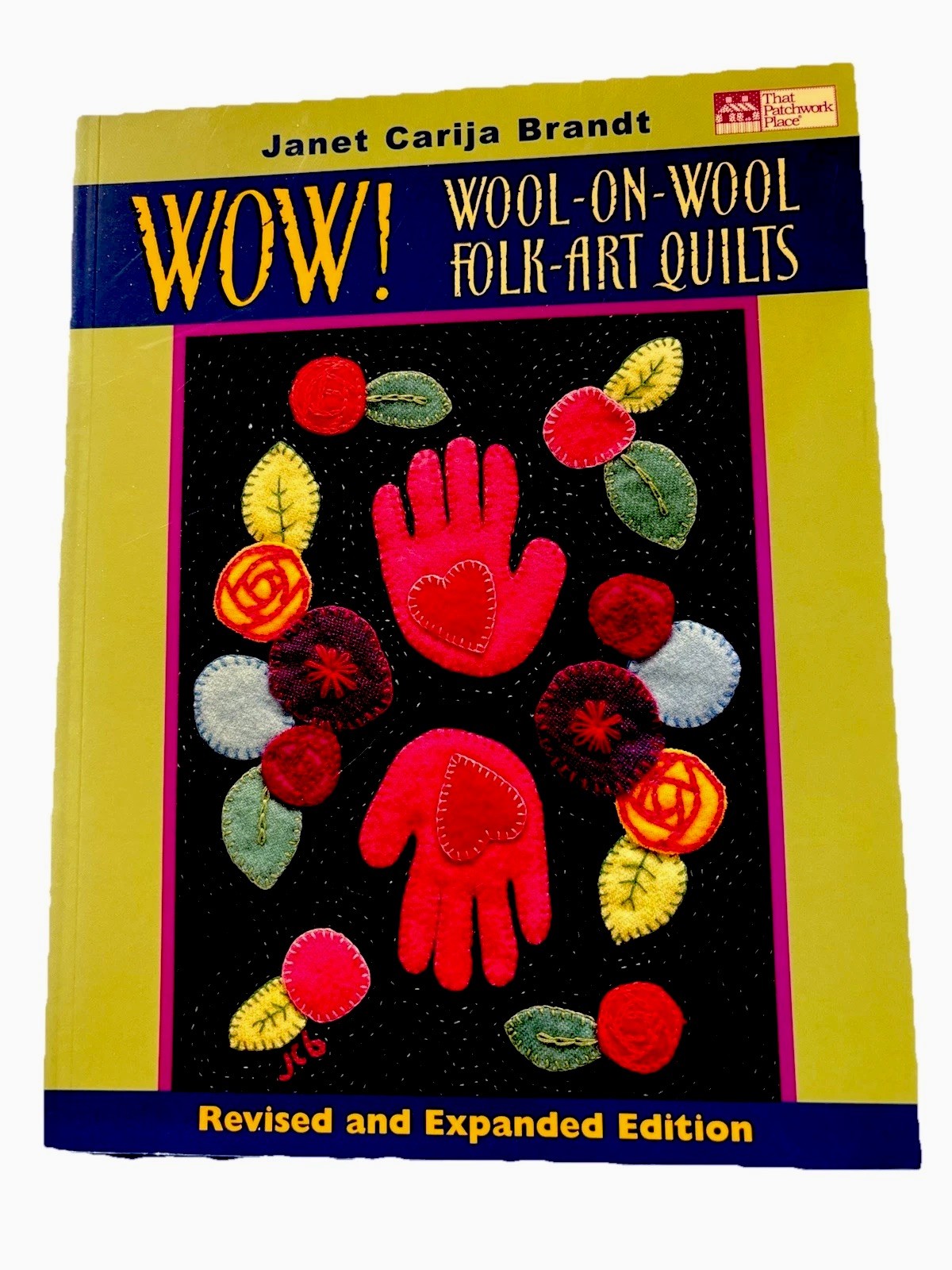 NEW UNUSED.   WOW Wool On Wool Folk Art Quilts Brand NEW Free shipping