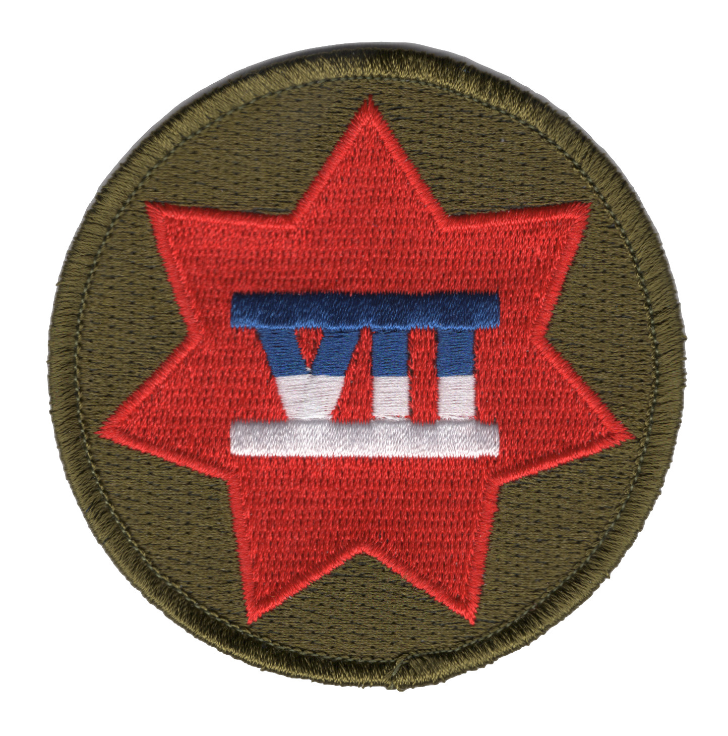 U.S. Army 7th Corps Patch Jayhawk Corps Insignia