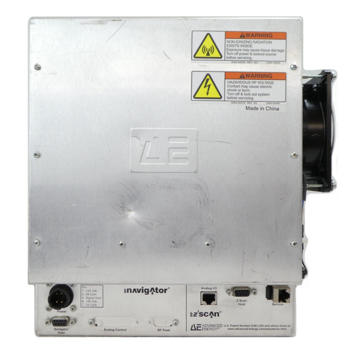 RF Navigator Z'Scan AE Advanced Energy 3155999-138 RF Match Network Working