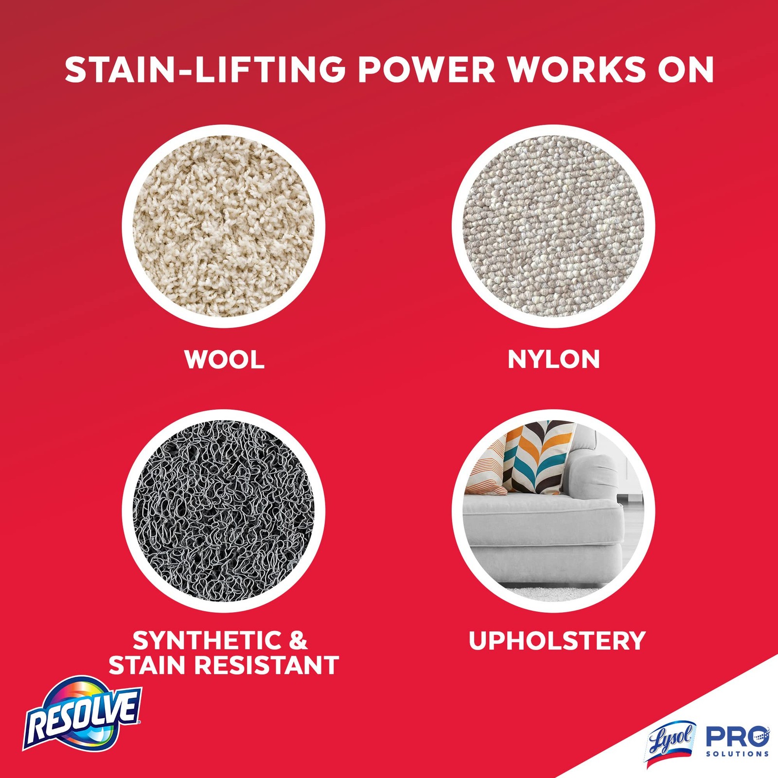 Resolve Professional Strength Spot and Stain Carpet Cleaner Solution, 32 oz
