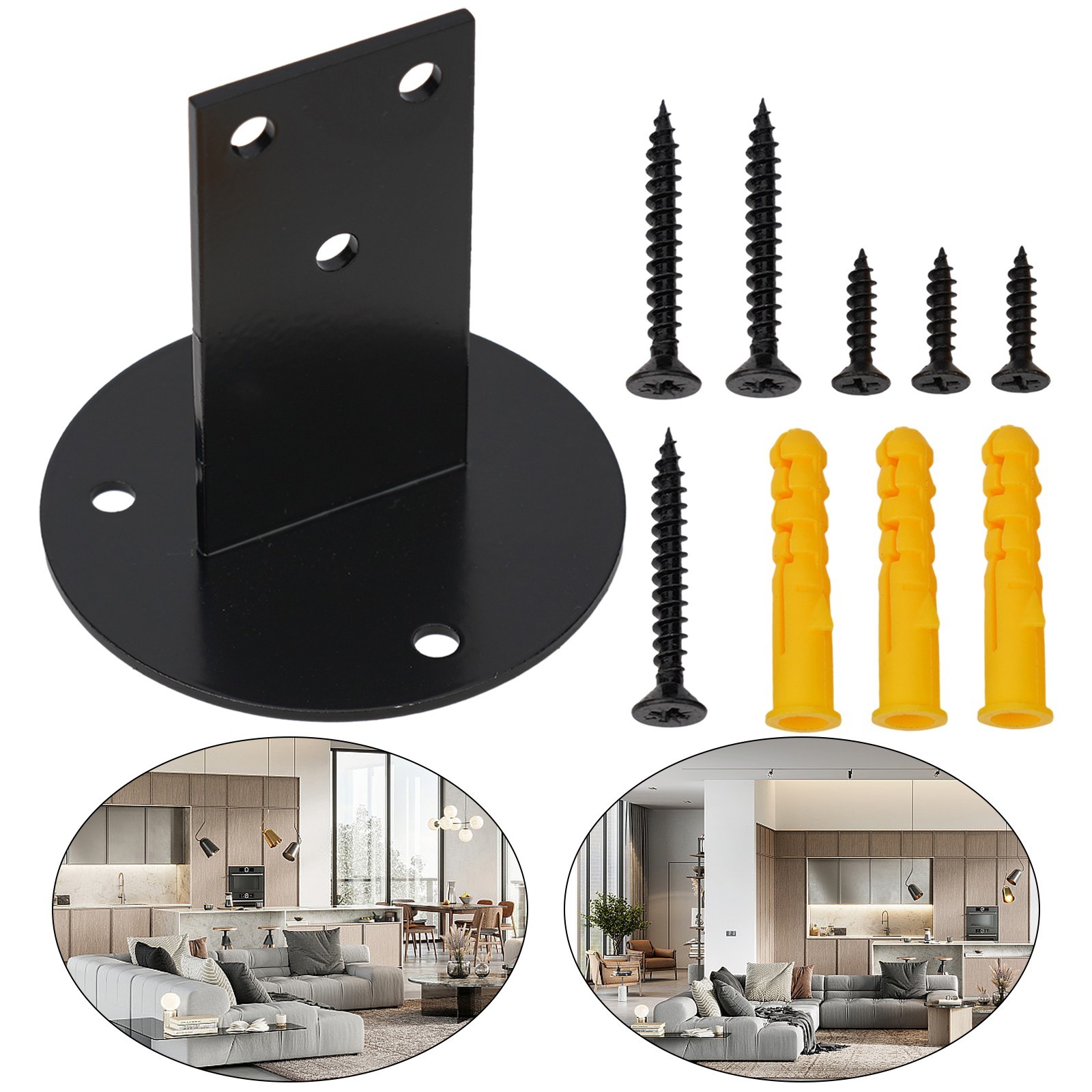 Enhance Your Staircase with this Mopstick Handrail Bracket Strong and Stylish