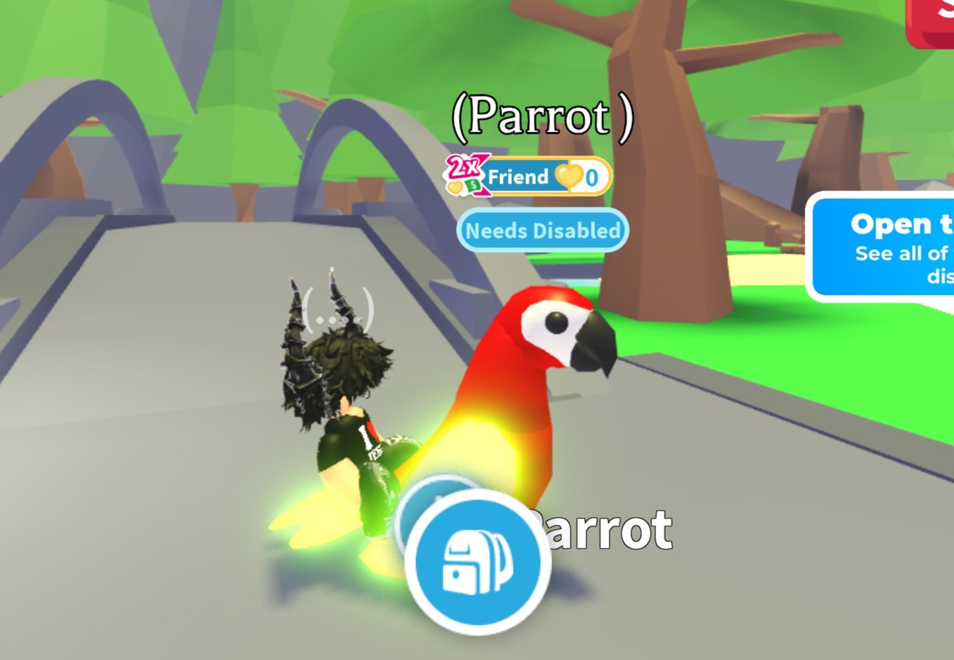 Adopt Me - Mega Fly Ride Parrot