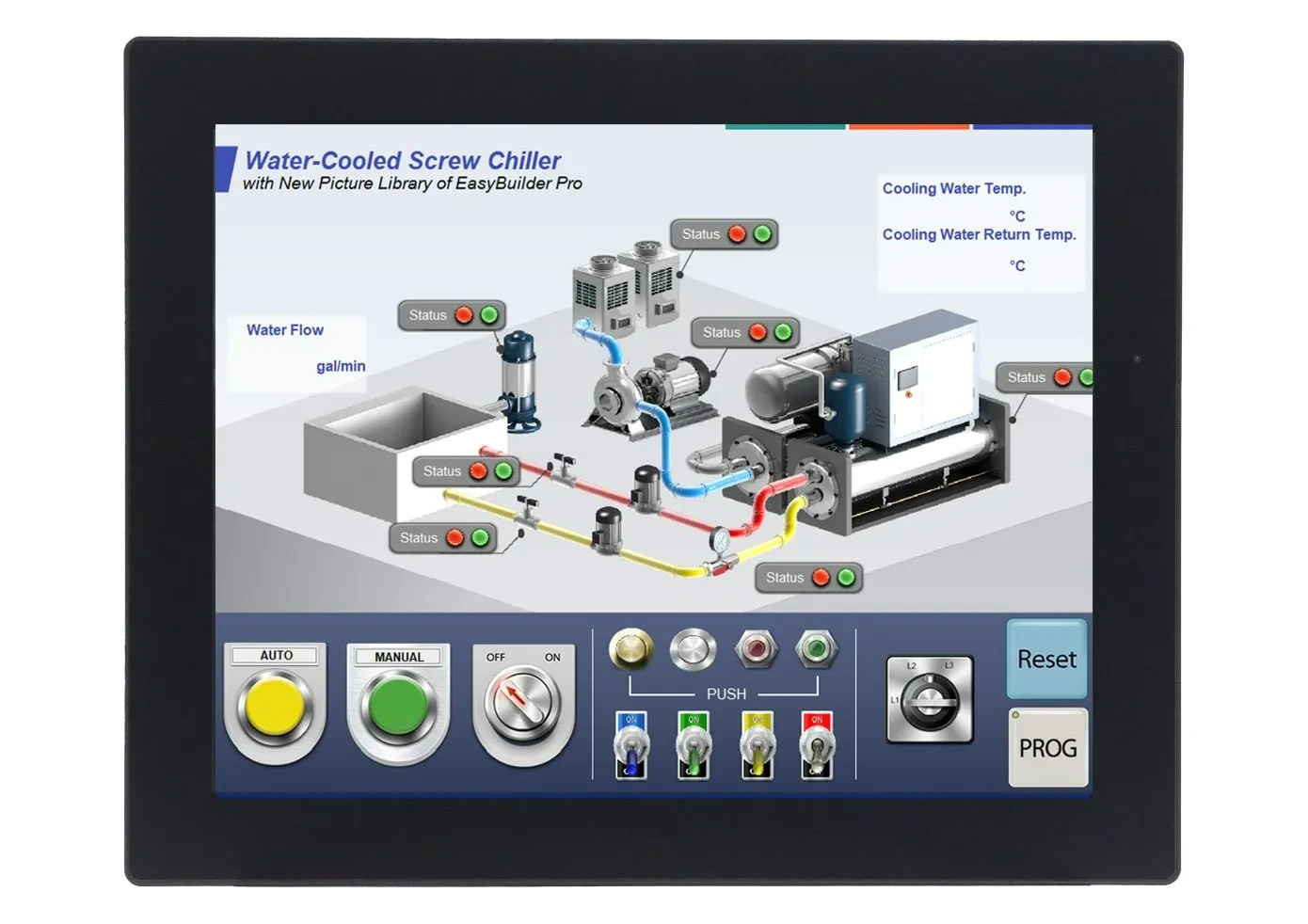 WEINTEK CMT2158XV2 CMT2158X 15.0" Touchscreen Dual-Ethernet C1D2 Advanced HMI