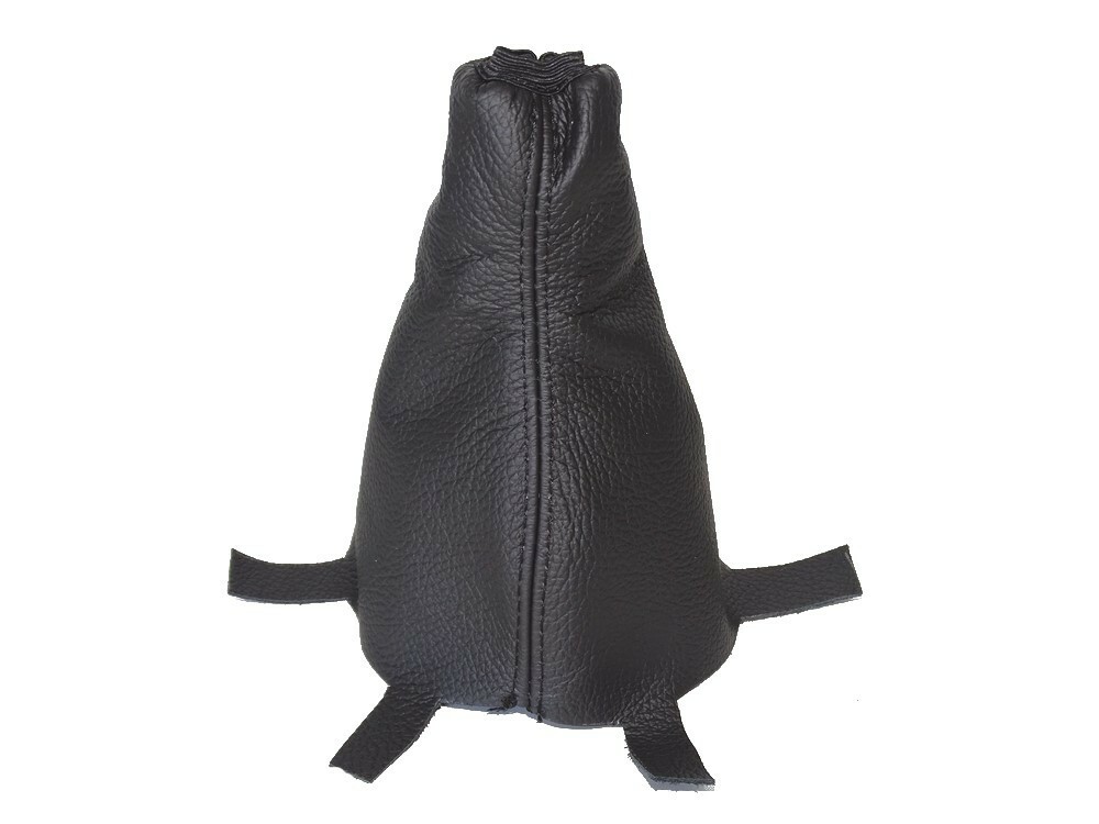 Shift Boot For Honda Fit GD 2007-2008 Black Italian Leather
