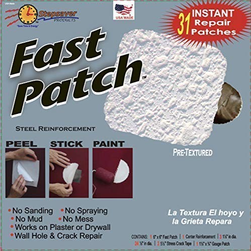 Stepsaver Products Self-Ahesive Metal Reinforced Pre-Textured Fast White