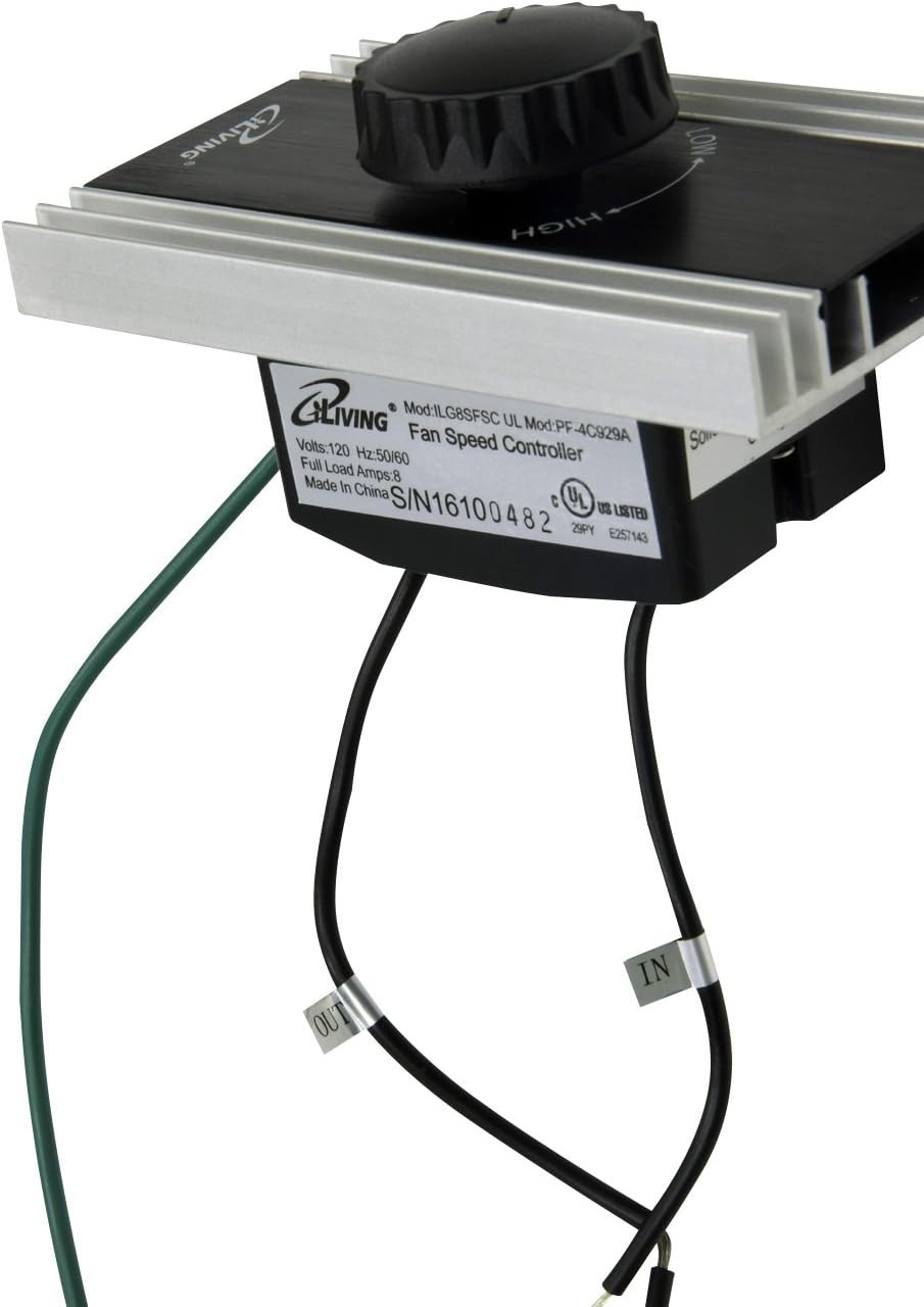 Precision Fan Speed Control Switch, Black