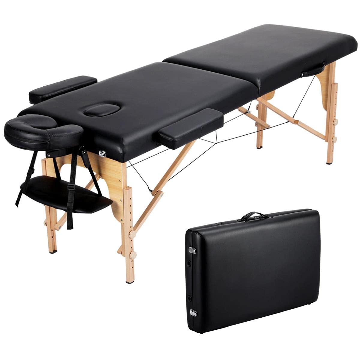 Portable Massage Table Massage Bed Spa Bed Therapy Table Collapsable Table