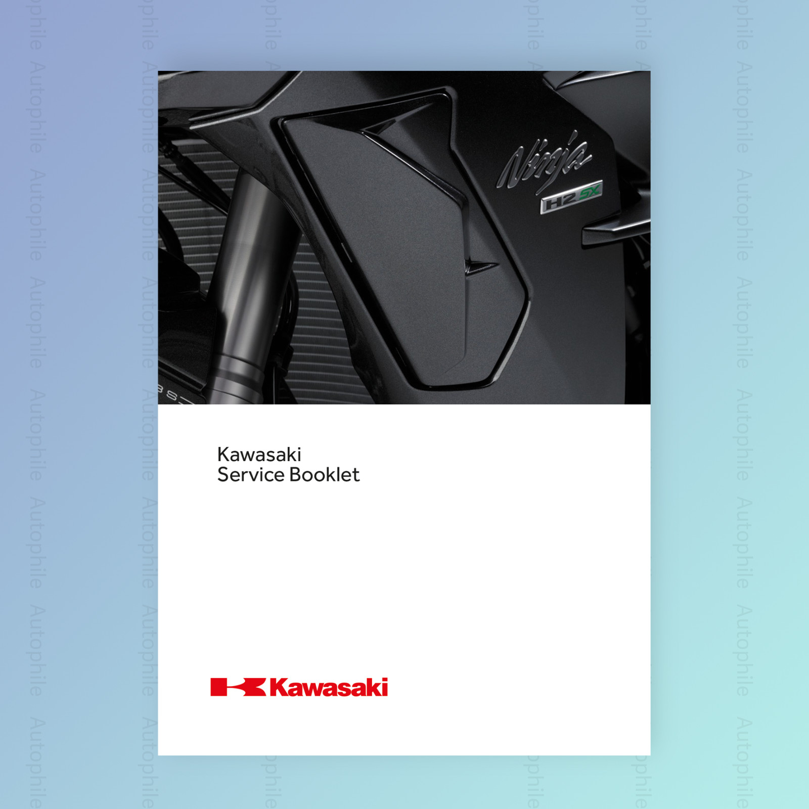 Kawasaki Motorcycle Service History Book Blank Cruiser Sportsbike Scrambler