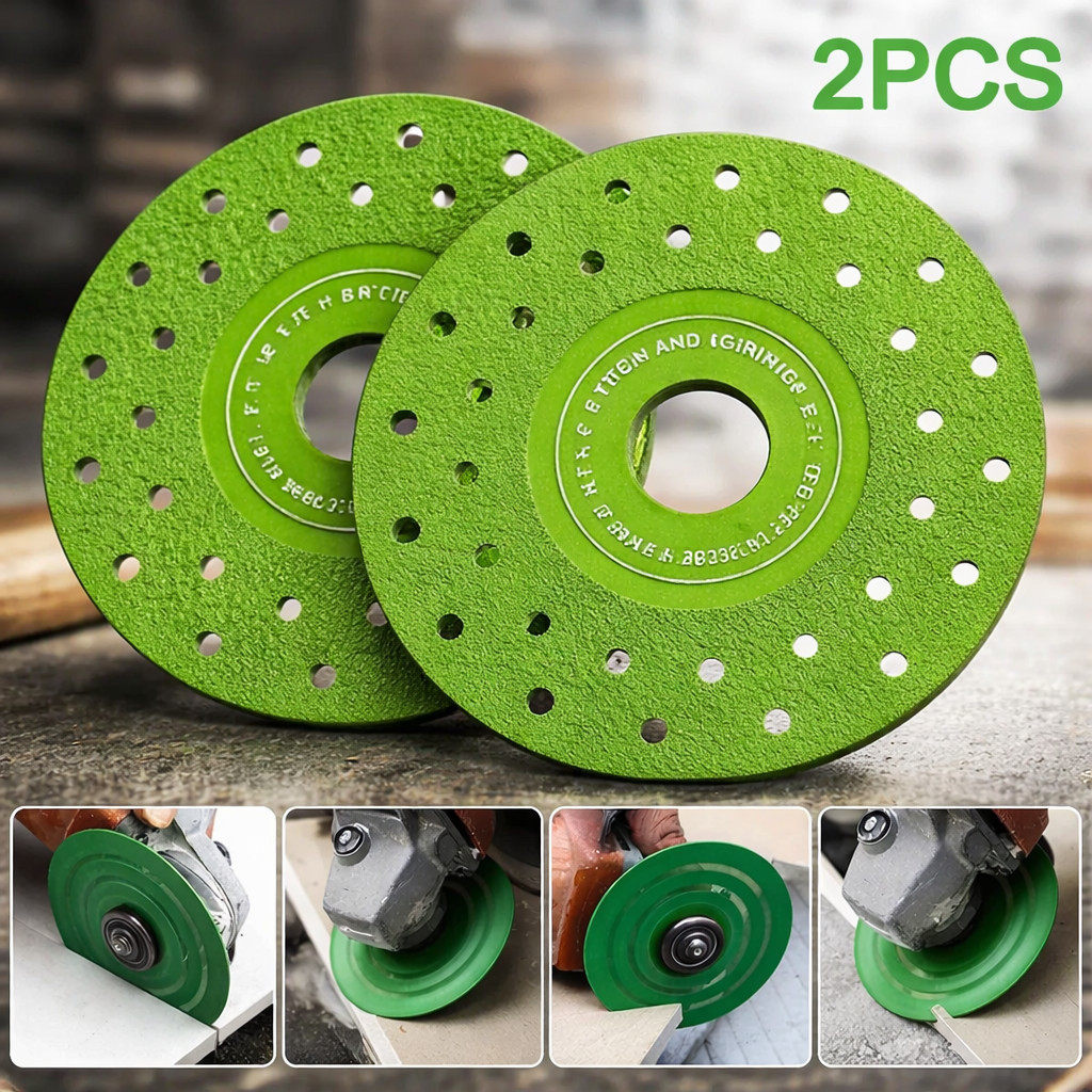 3PCS Rock Plate Flat Grinding Blade Tile Chamfering Cutting Sanding Blade Tool