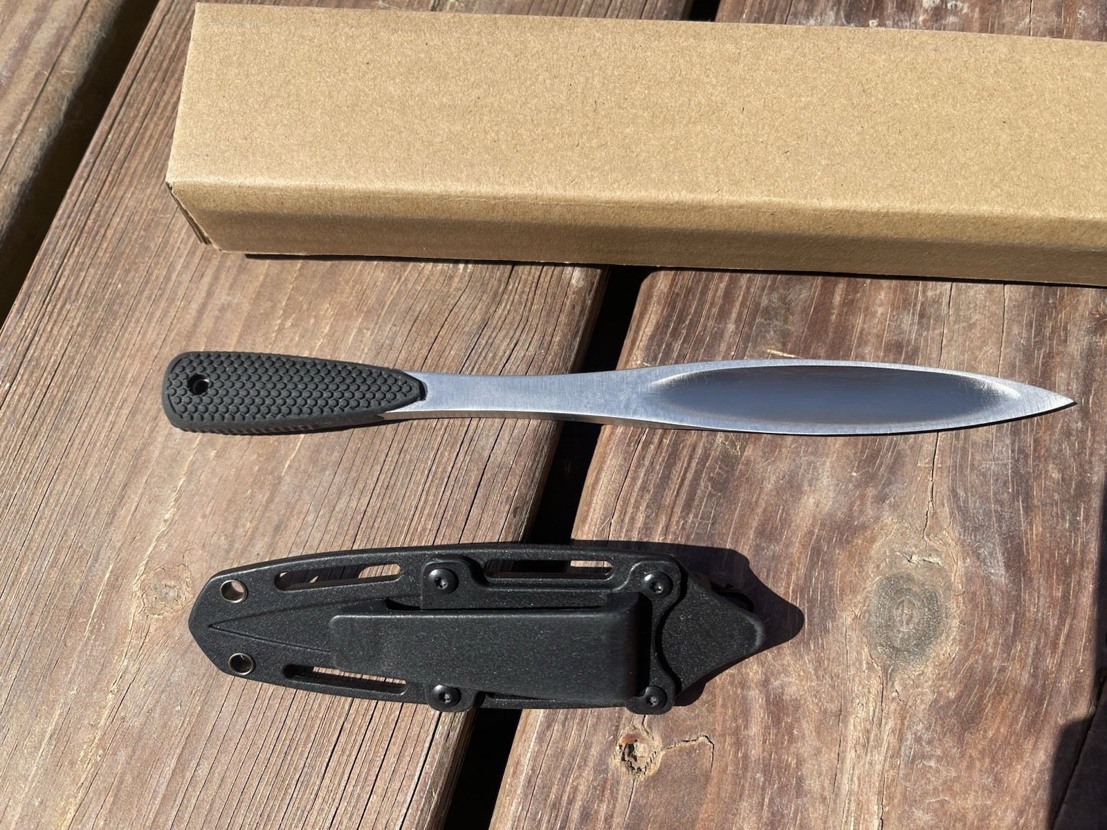 Sleeve Dagger Tactical EDC Fixed Knife Carbon Steel