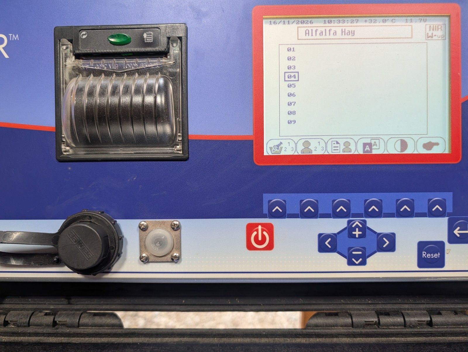 Dinamica Generale AgriNIR Analyzer Portable NIR Grain Feed Forage Tester