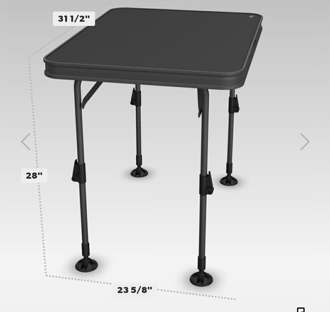 Dometic Element Medium Waterproof Table - Ultralight Car Camp Camping Table