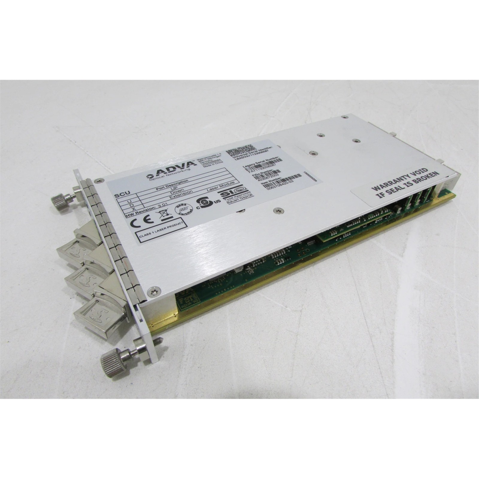 ADVANTECH  0063708420 3 Port SFP Proprietary/Other Card