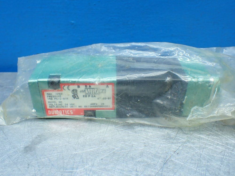 NUMATICS PNEUMATIC SOLENOID DIRECTIONAL CONTROL VALVE 081SA400M000061