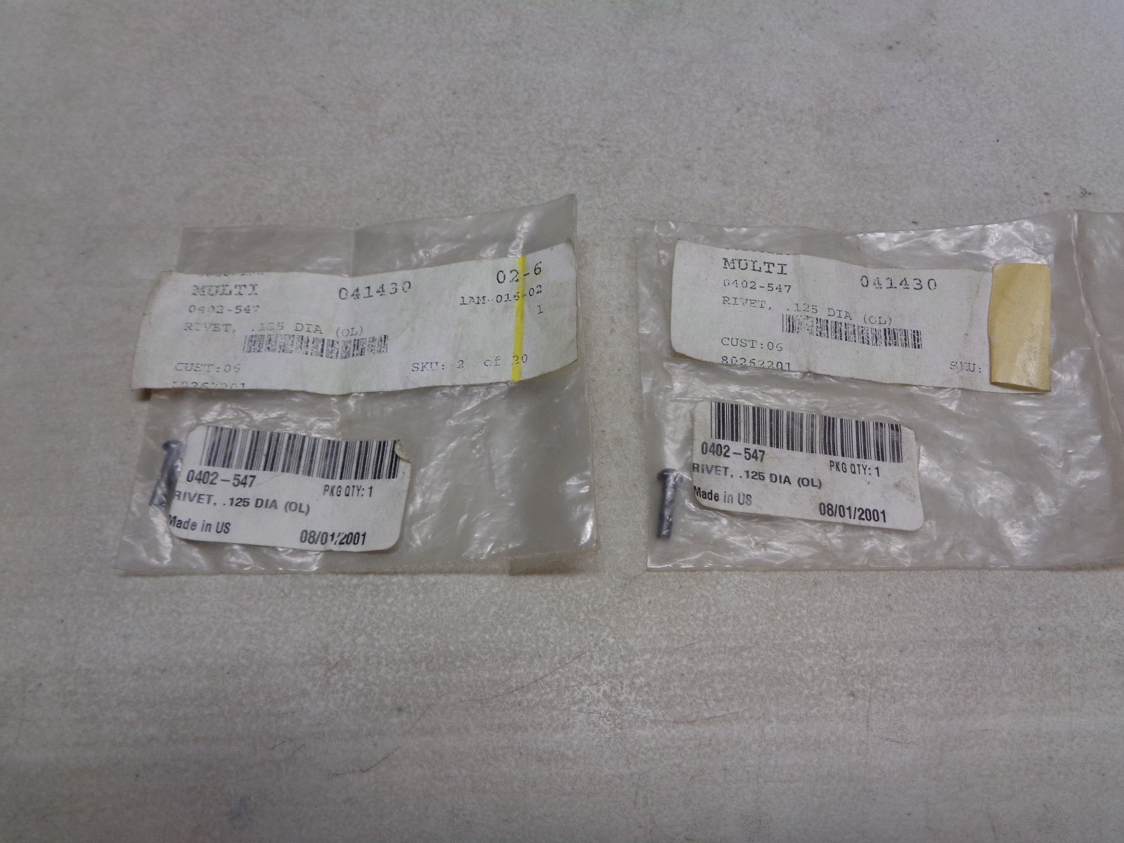 ARCTIC CAT RIVET 0402-547 Qty-2