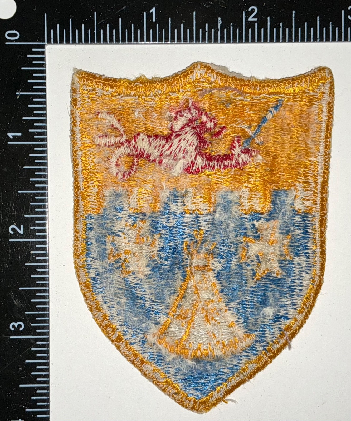 Cold War US Army 12th Infantry Regt Regiment US Made Patch