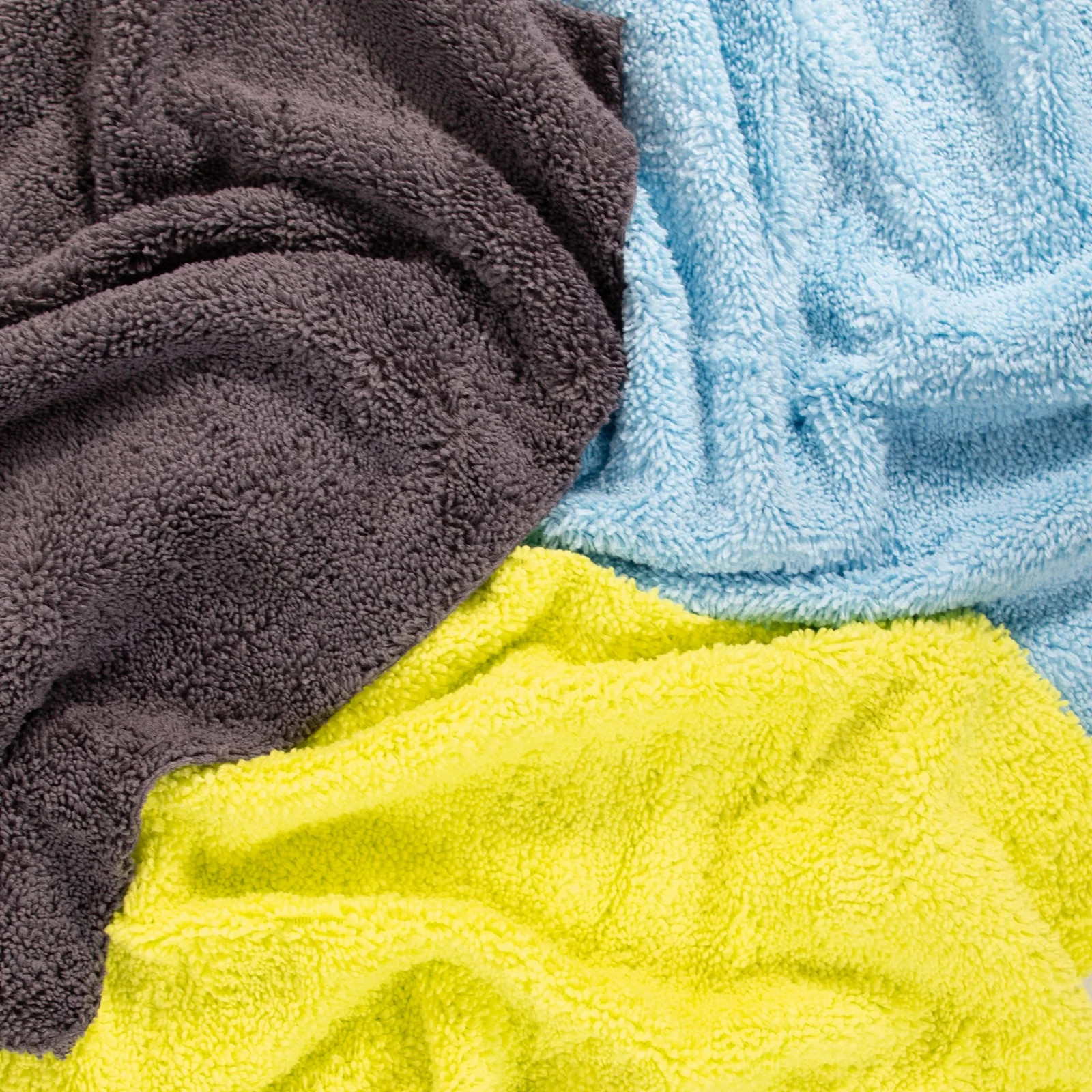 (4 pack) Auto Drive 14" x 14" Multipurpose Microfiber Towels, Multicolor, 30 Pcs