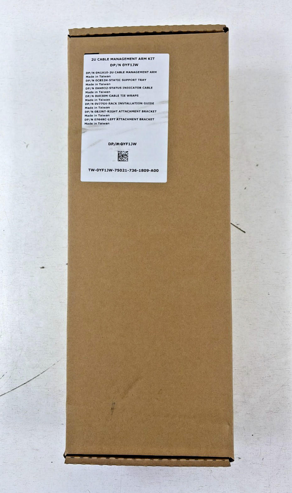 NEW Dell 2U Cable Management Arm Kit CMA D/PN 0YF1JW For R520 R720 R720xd R730