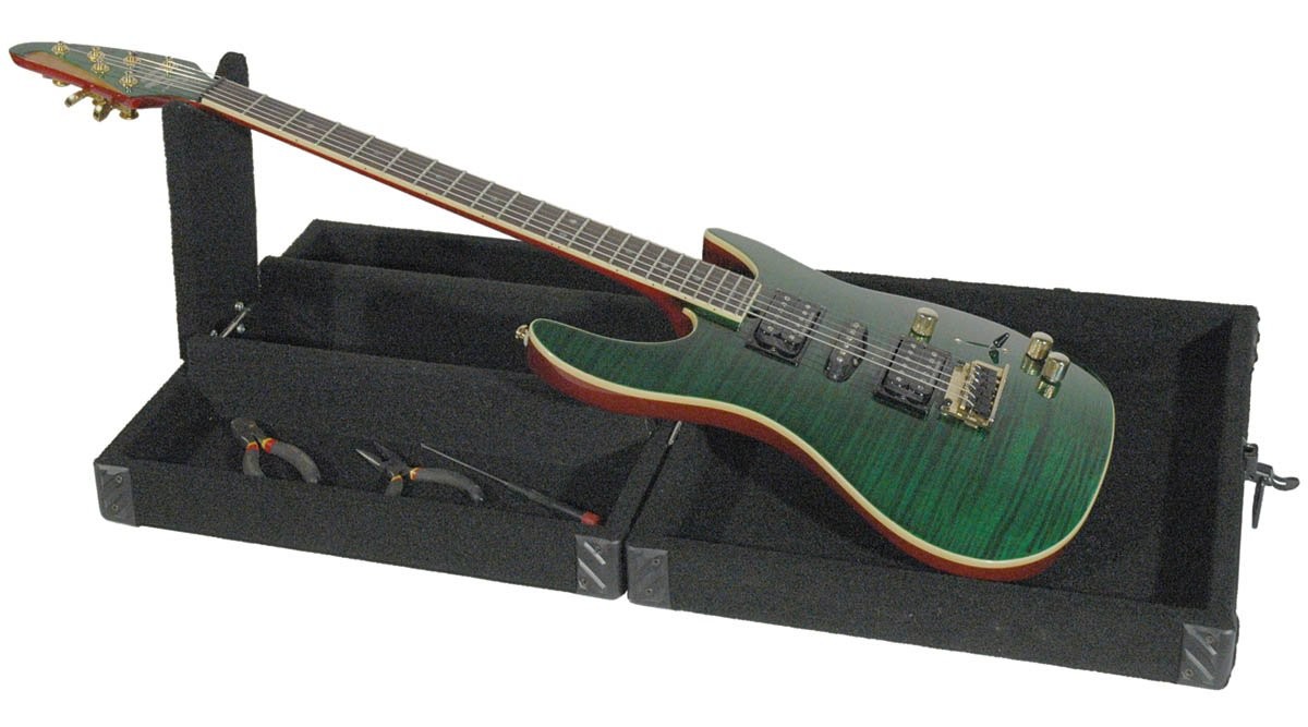 Grundorf Corporation GMT-003B Guitar Maintenance Fold up Table Carpet Black