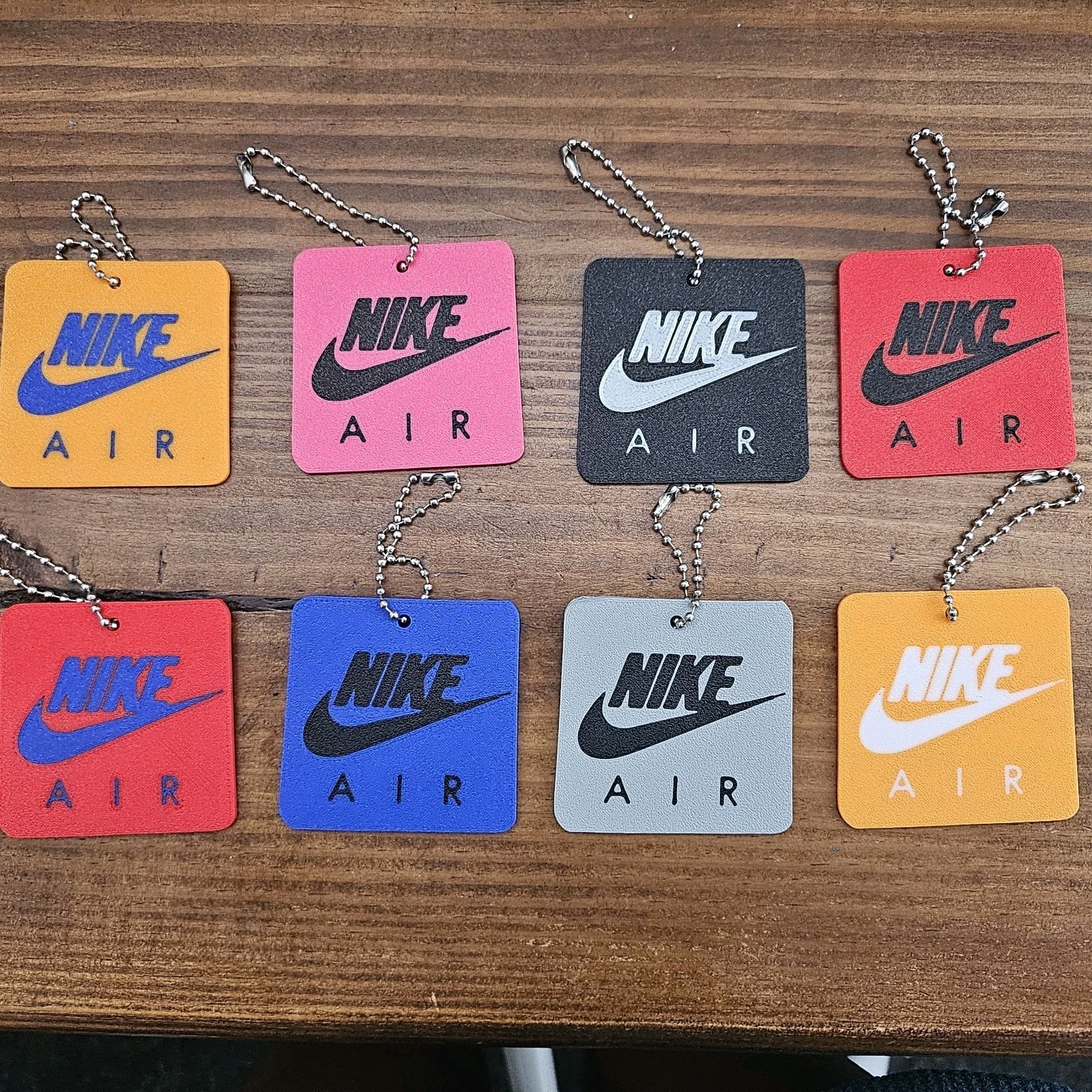 3D Print Nike Air Style Hang Tag Shoe 2 sets *PICK YOUR COLORS - FREE SHIP*
