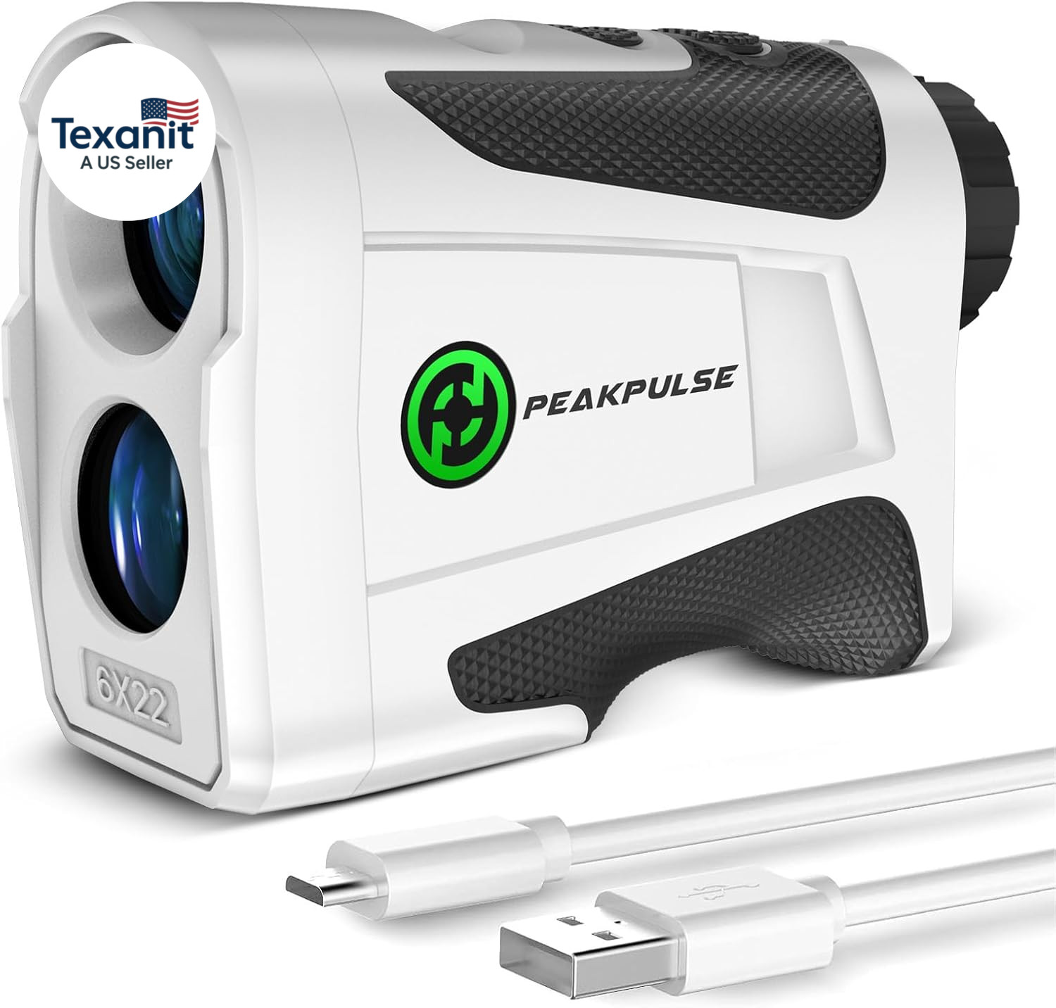 1200 1700 Yds Golf Rangefinder Easy to Clean Slope Magnet Rechargeable 6X Magnif