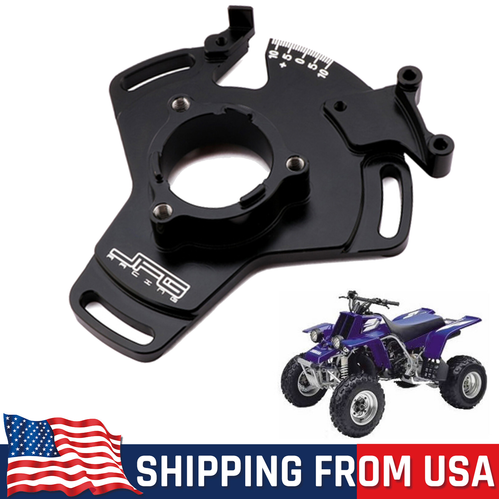 CNC Billet Stator Timing Back Plate Adjustable for YFZ350 Banshee 1987-2006