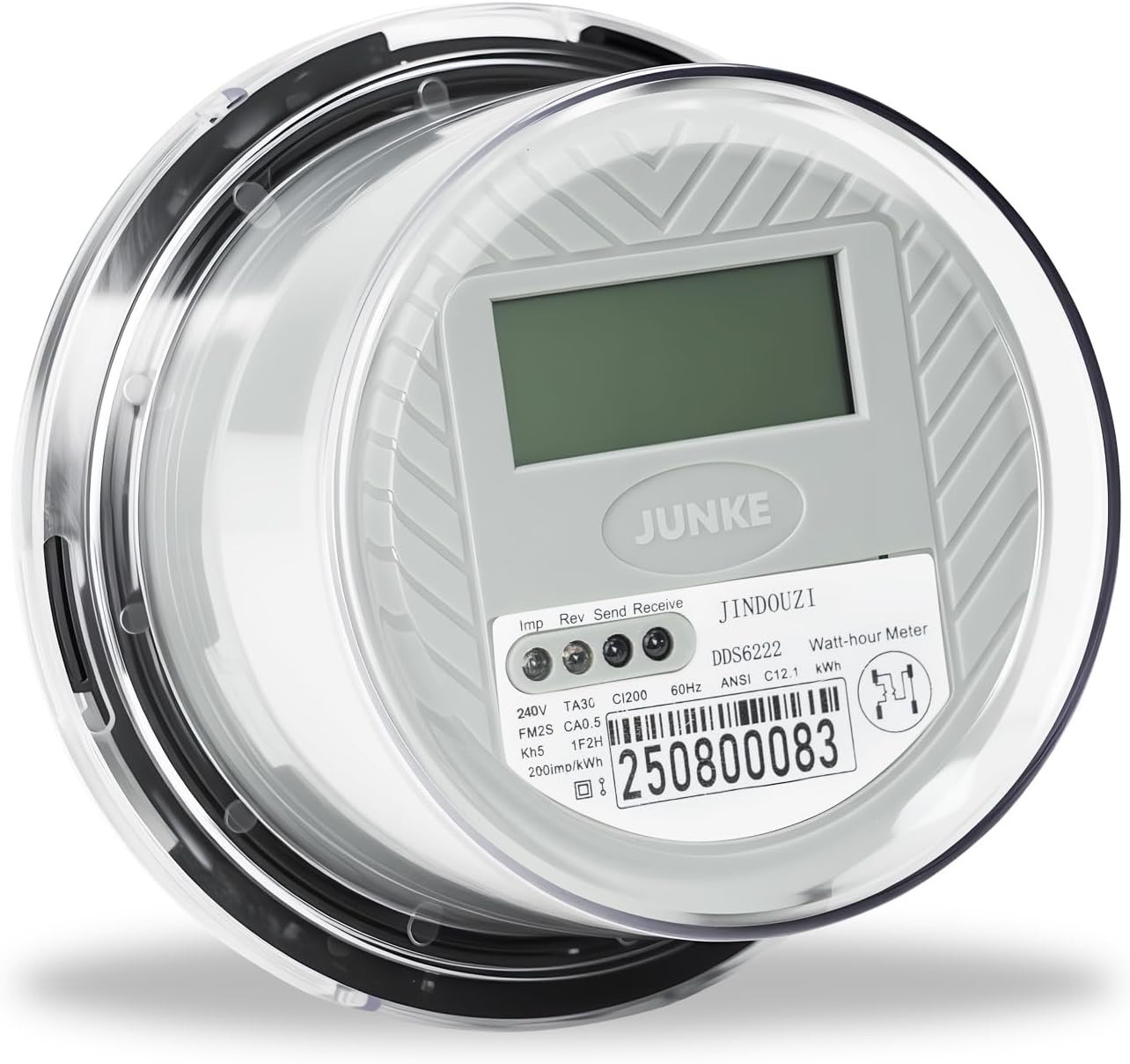 Digital Electric Meter 240V KWH Watt Meter for RV and Home Use