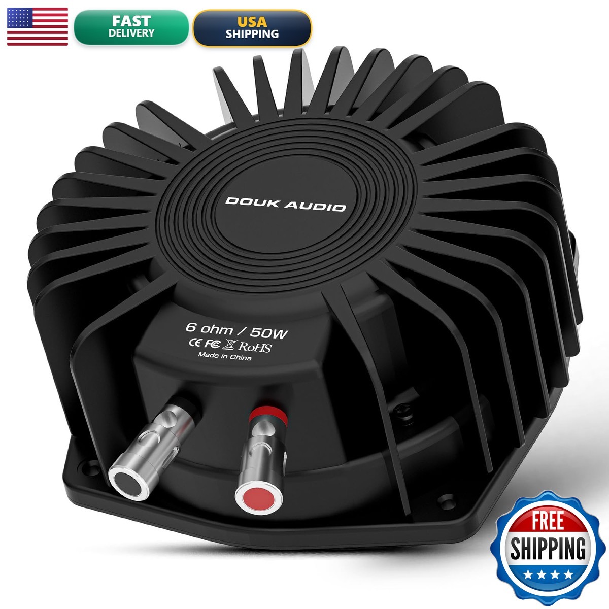 Douk Audio BS-1 Bass Shaker 50W Tactile Transducer (1 PC)