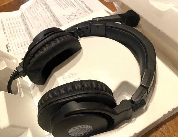Clear-Com CC-400 Double-Ear Intercom Headset with Dynamic Microphone