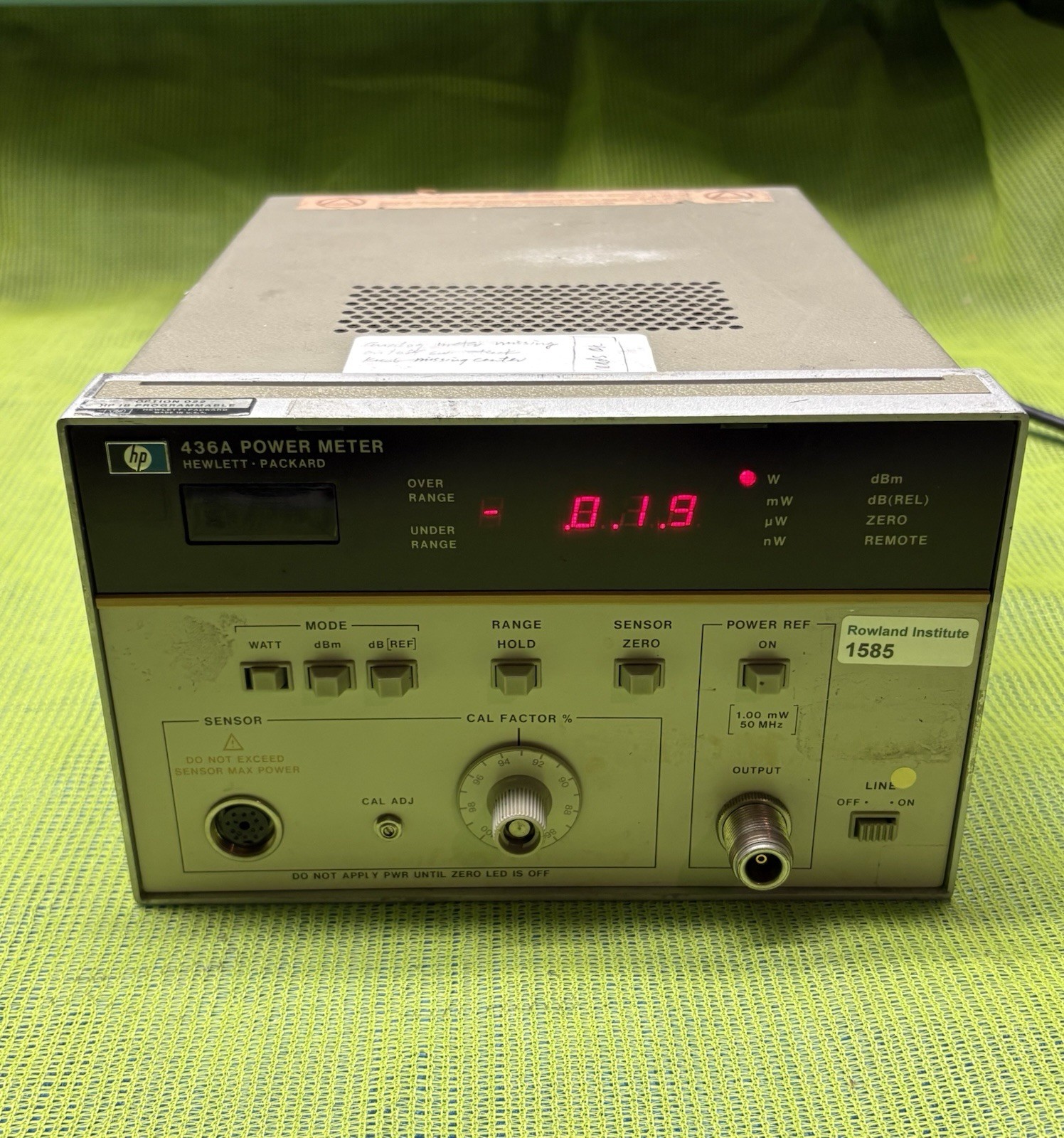 HEWLETT PACKARD 436A POWER METER